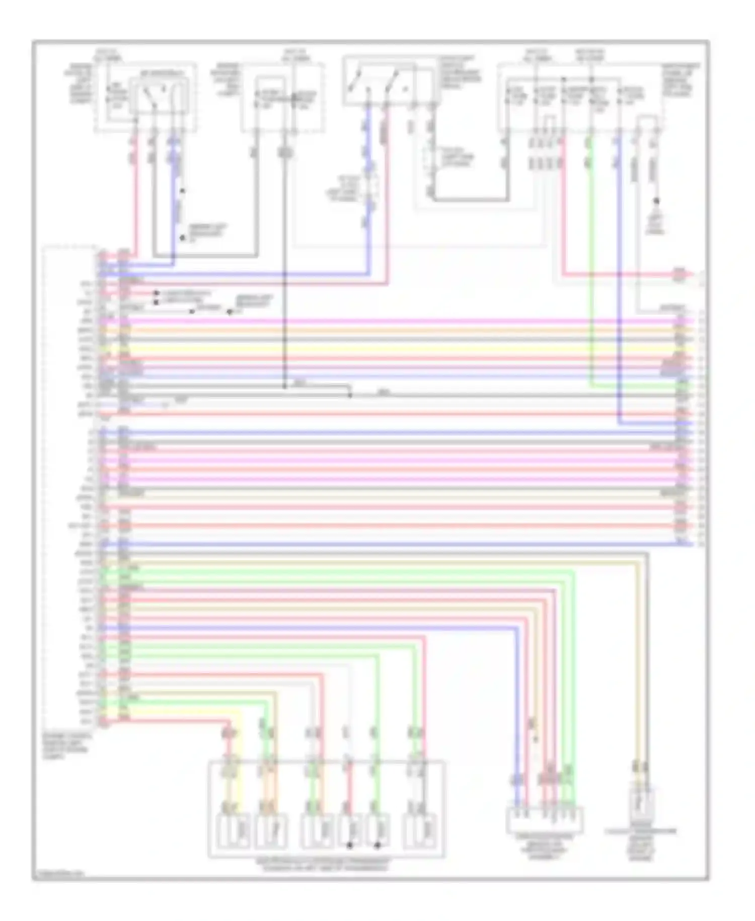 xB Scion II (2007-2010): Transmission circuit (1 of 2)