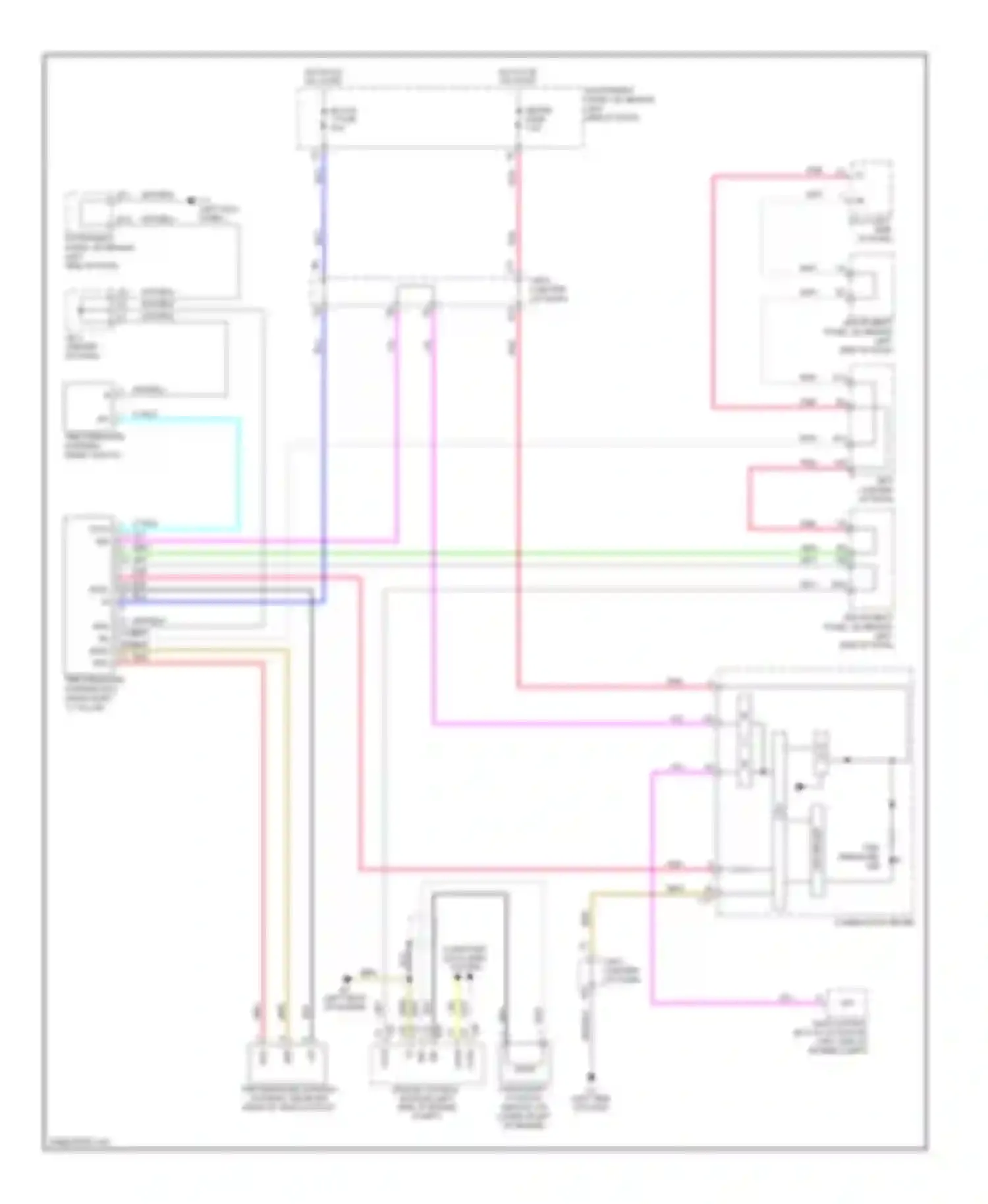 xB Scion II (2007-2010): Tire pressure monitoring circuit