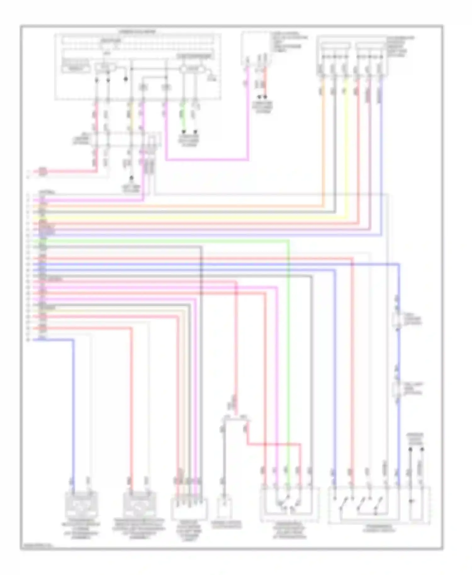 Wiring diagram blu/wht for Scion xB II (2007-2010) (6 of 7)
