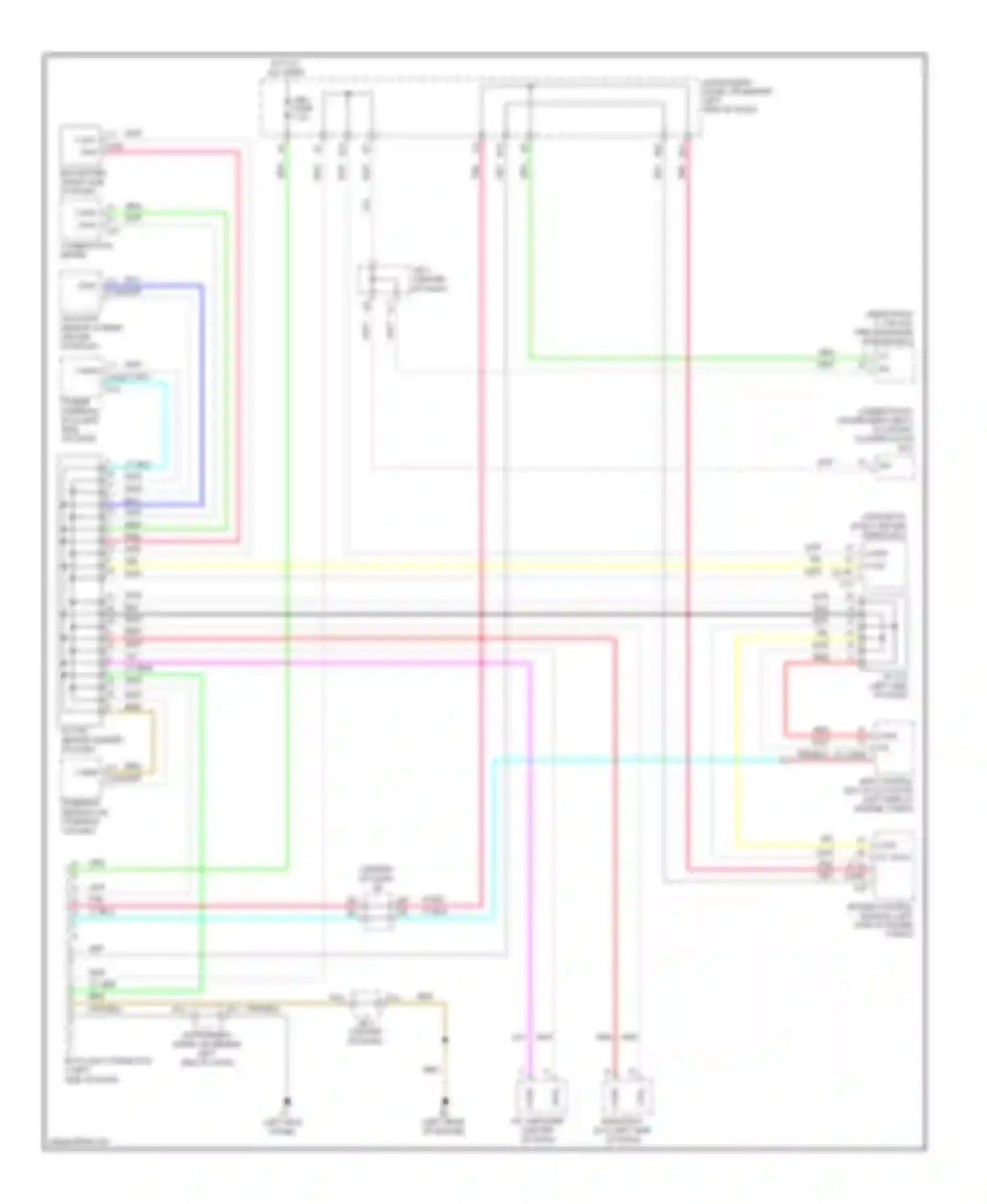 Wiring diagram hot at all times for Scion xB II (2007-2010) (3 of 24)