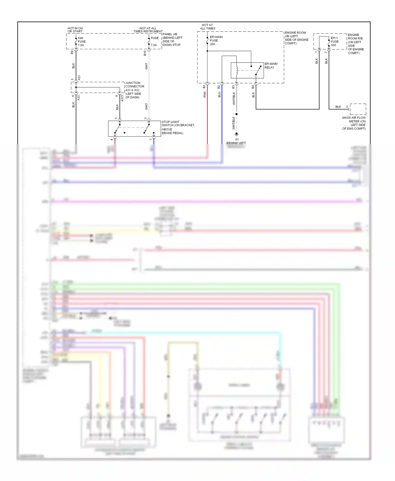Scion xB II (2007-2010) nca wiring diagram  (1 of 8)