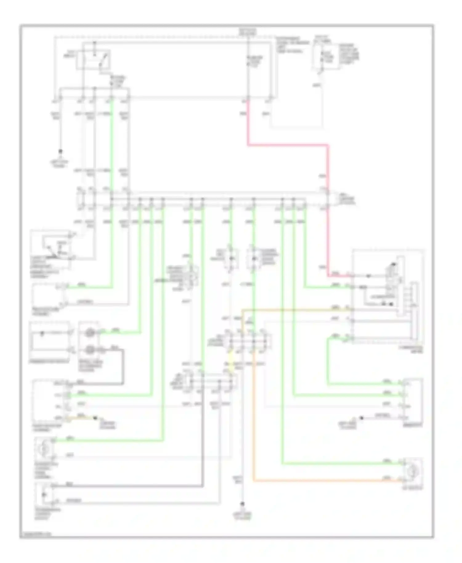 Wiring diagram org/ for Scion xB II (2007-2010) (4 of 15)