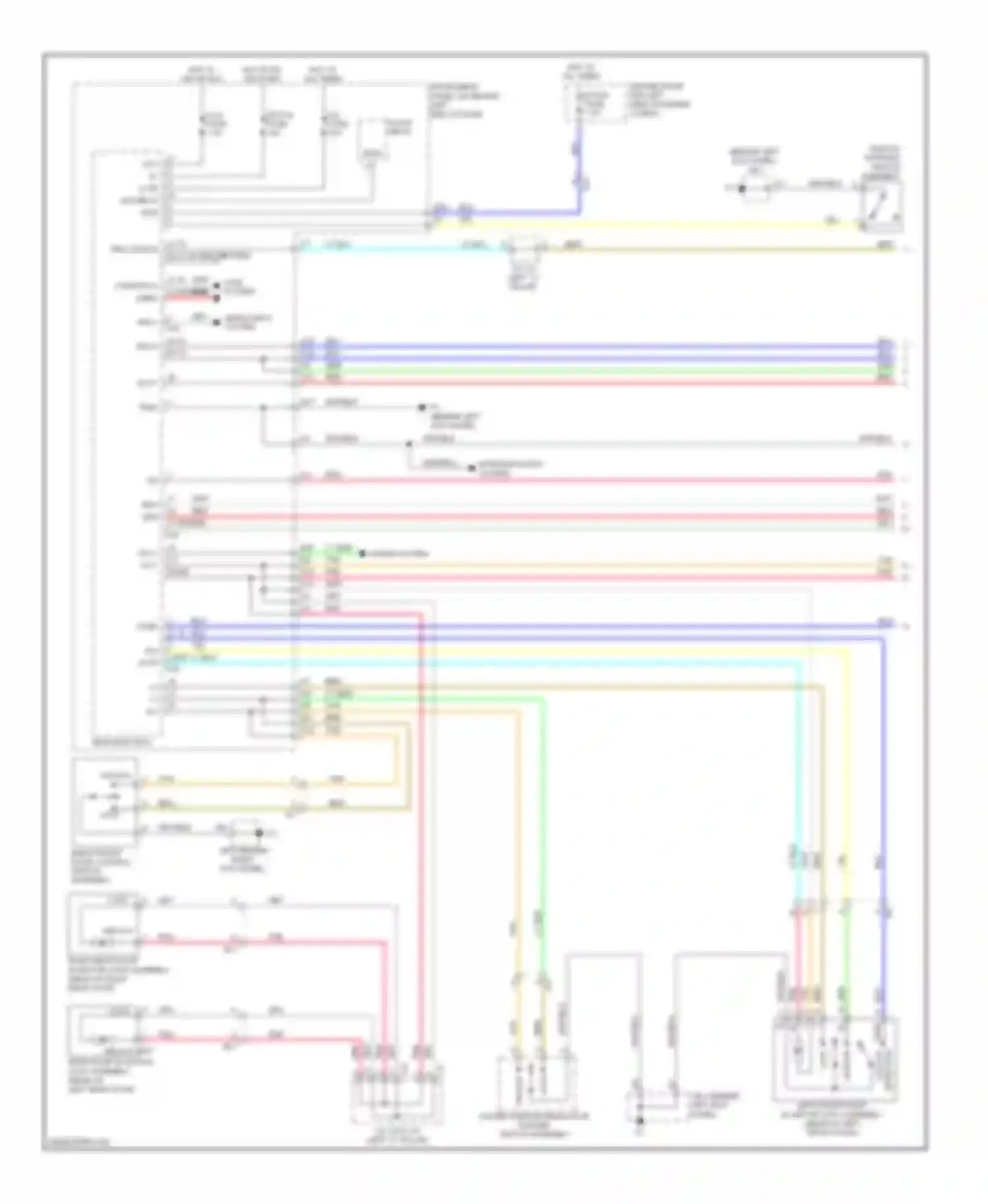 xD Scion I (2007-2014): Forced entry circuit (1 of 2)