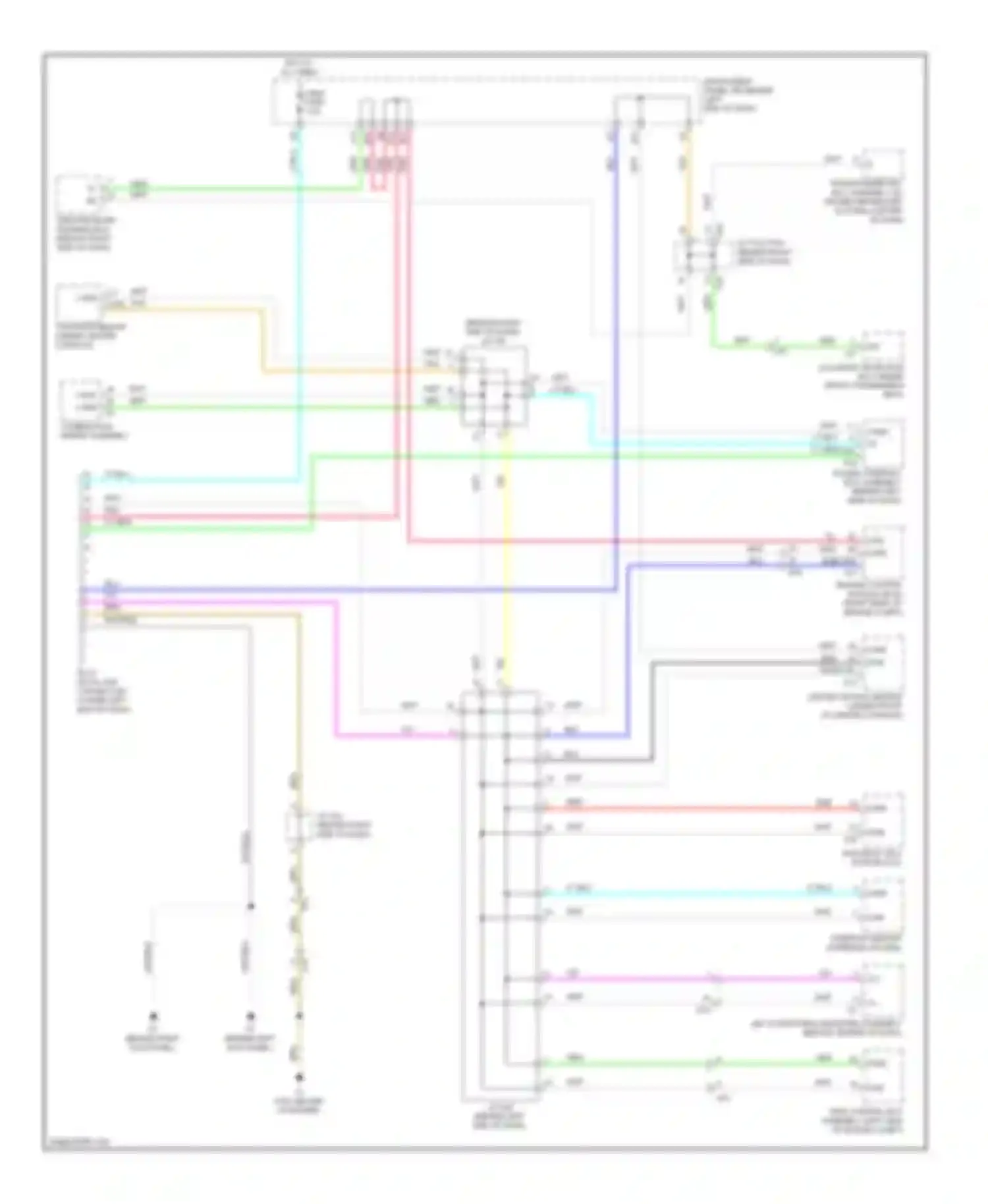 xD Scion I (2007-2014): Computer data lines circuit