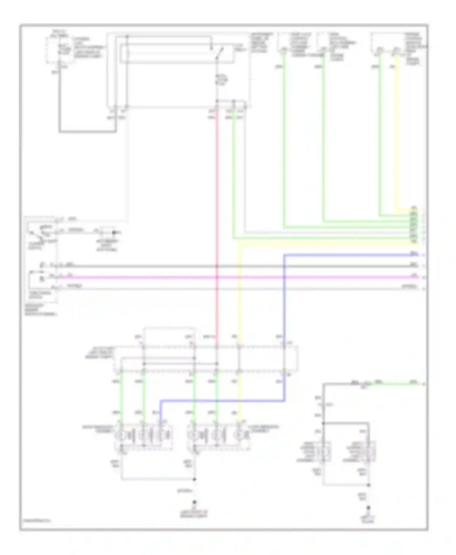 xD Scion I (2007-2014): Exterior lamps circuit (1 of 2)