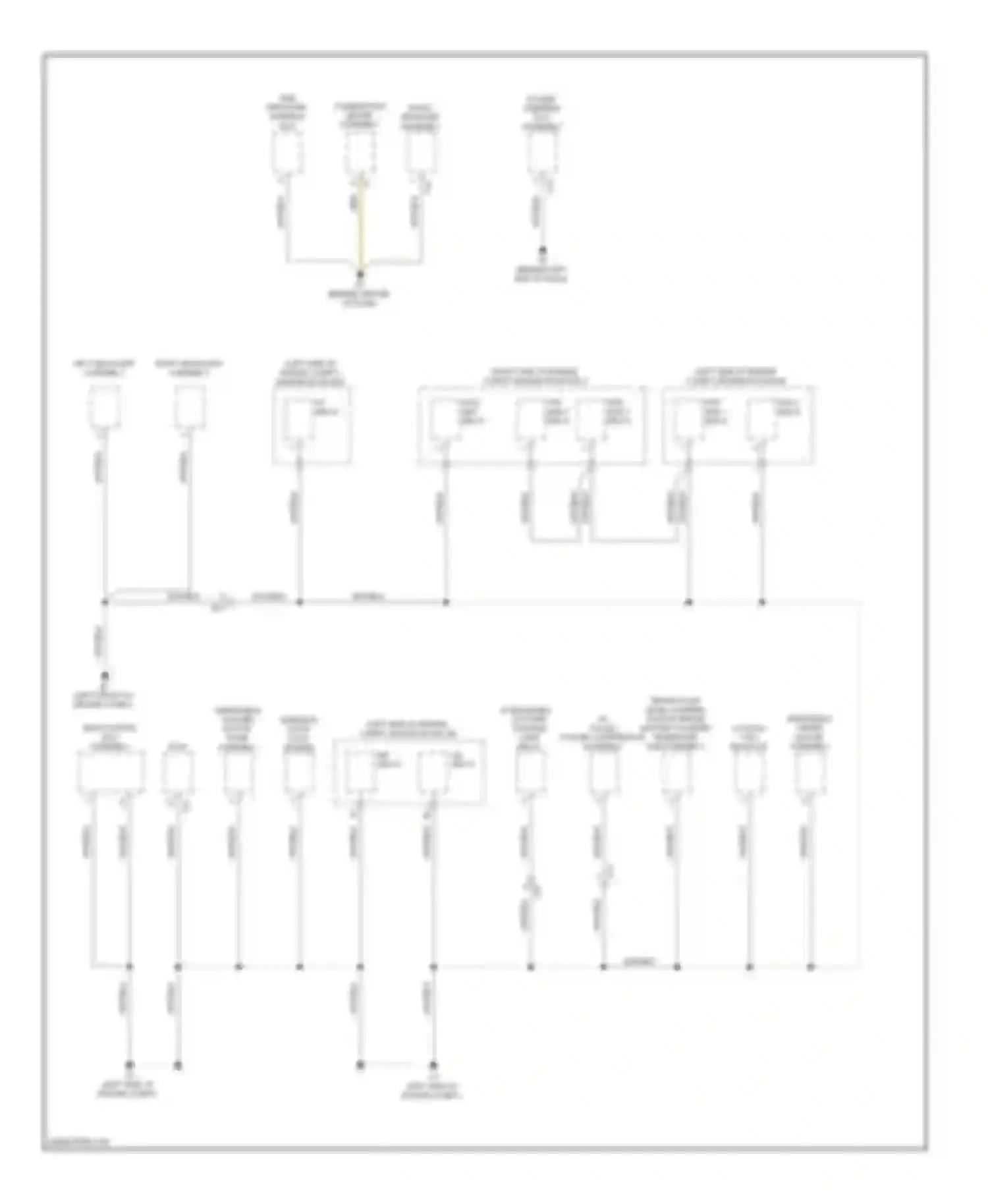 xD Scion I (2007-2014): Ground distribution circuit (2 of 3)