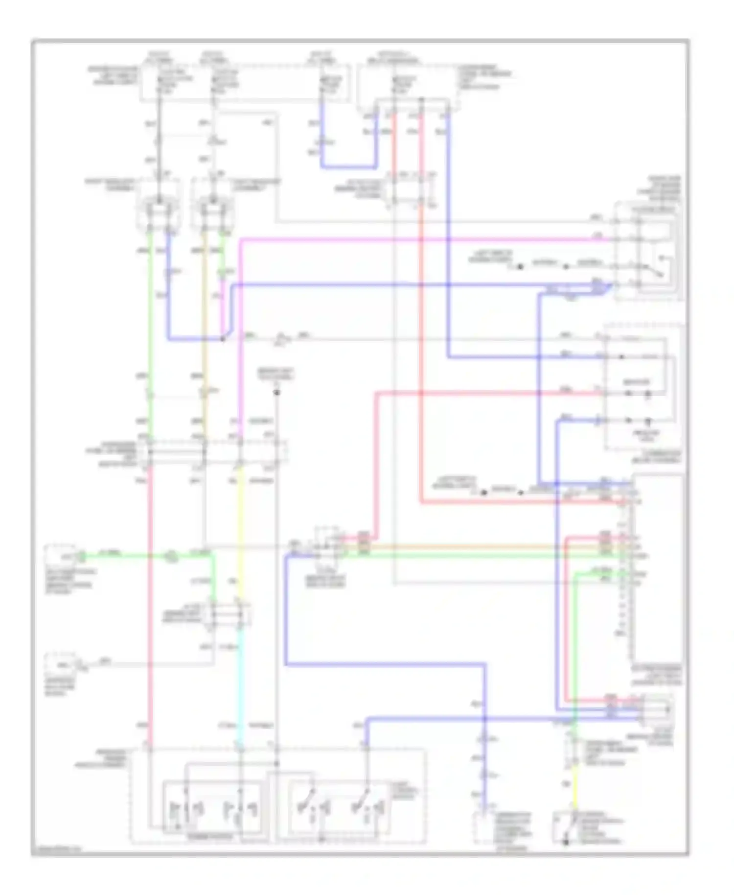 xD Scion I (2007-2014): Headlights circuit, with drl