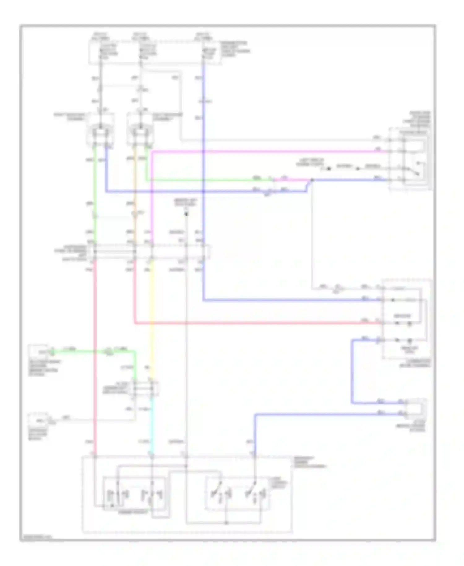 xD Scion I (2007-2014): Headlights circuit, without drl