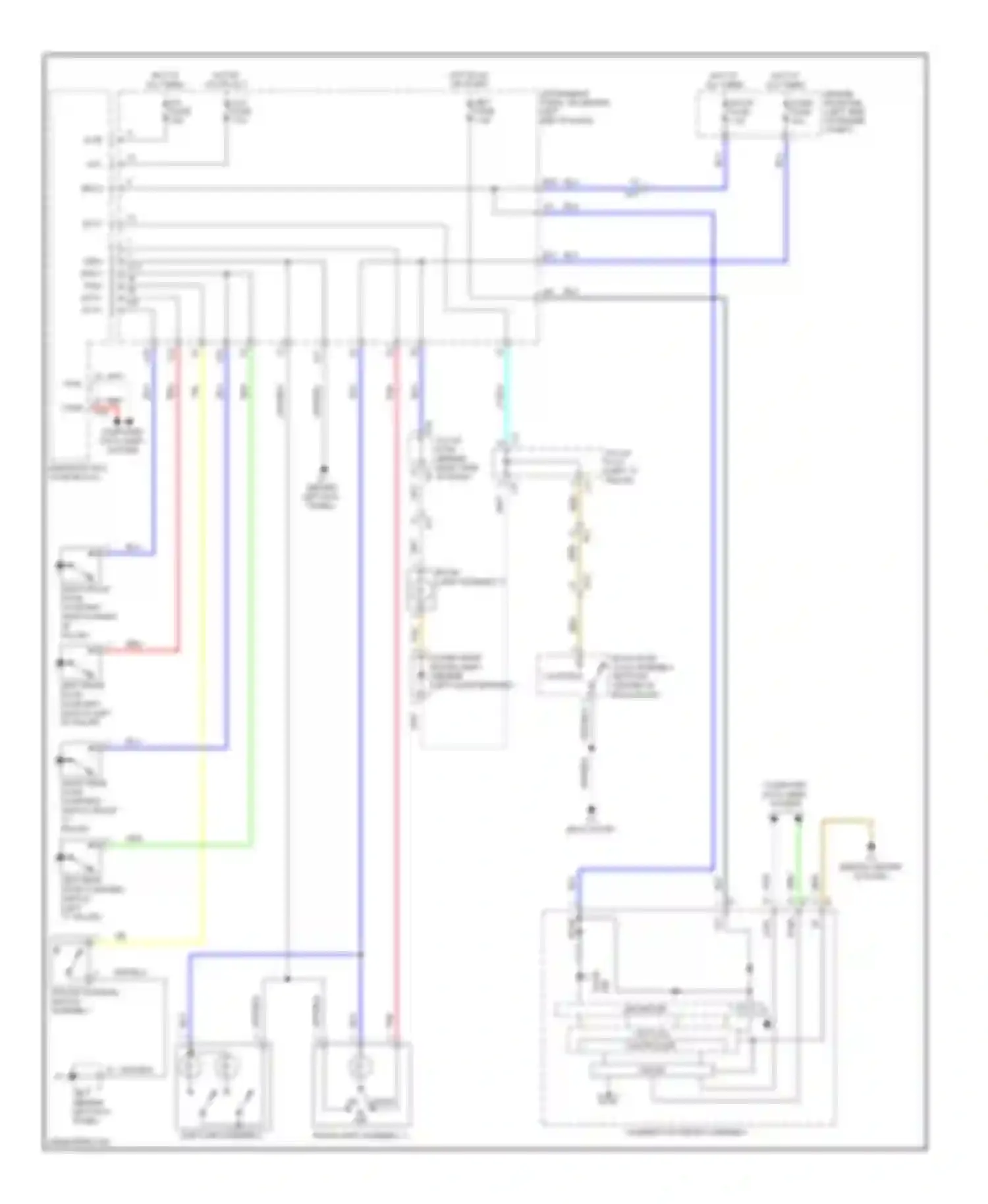 xD Scion I (2007-2014): Courtesy lamps circuit