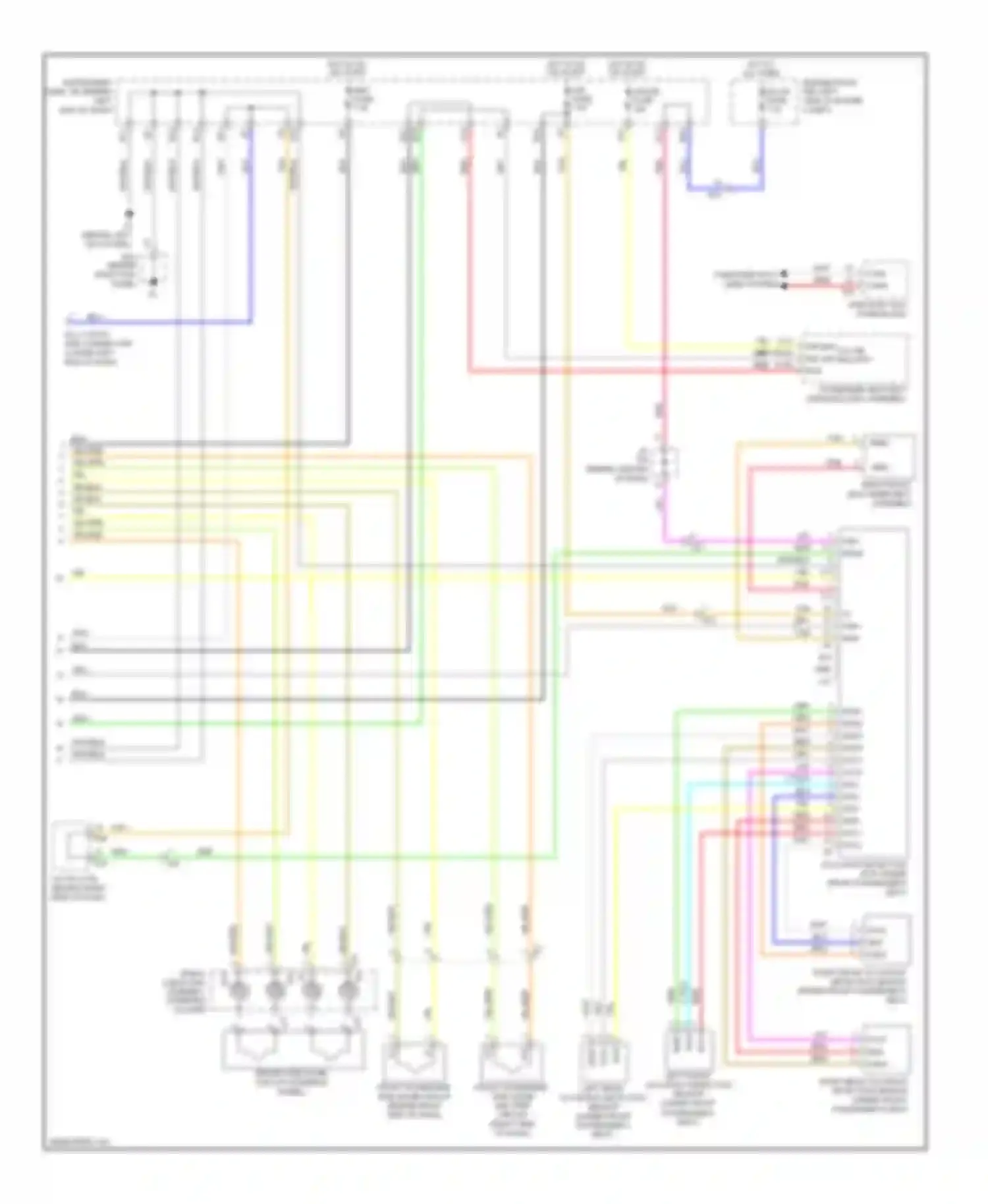 xD Scion I (2007-2014): Supplemental restraints circuit (2 of 2)