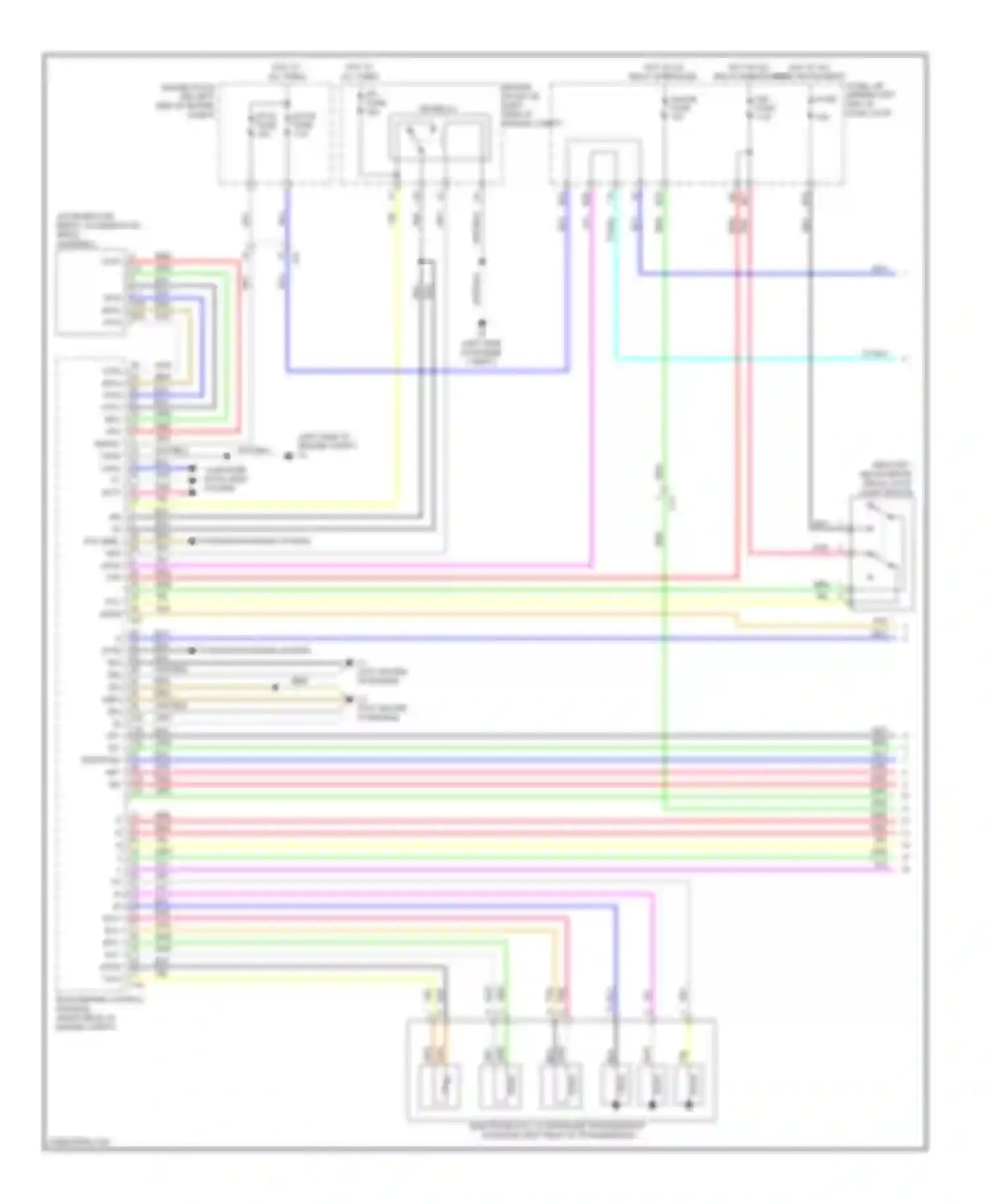 xD Scion I (2007-2014): Transmission circuit (1 of 2)