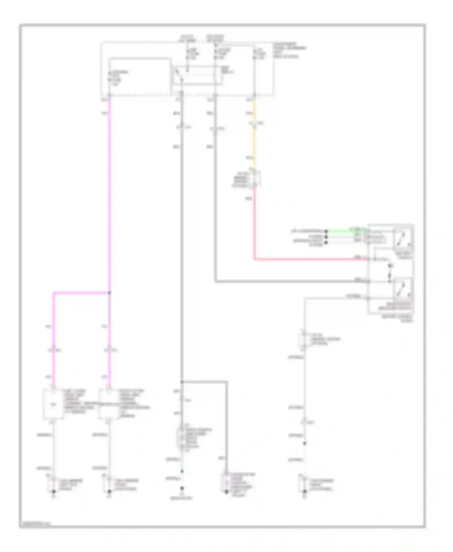 Wiring diagram def relay for Scion xD I (2007-2014) (1 of 2)