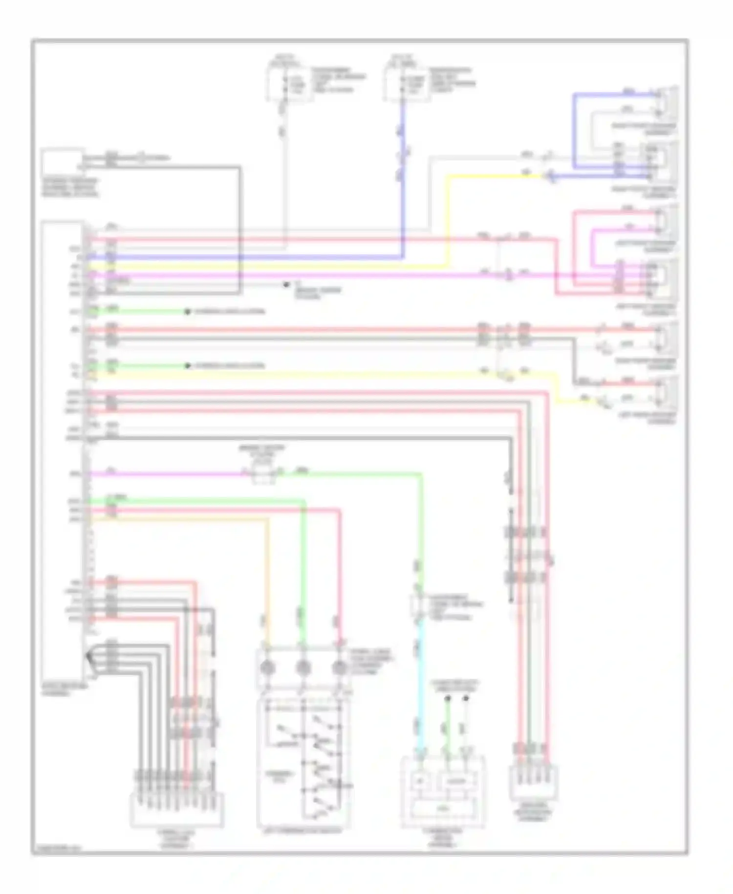 Wiring diagram hot in on or acc for Scion xD I (2007-2014) (6 of 6)