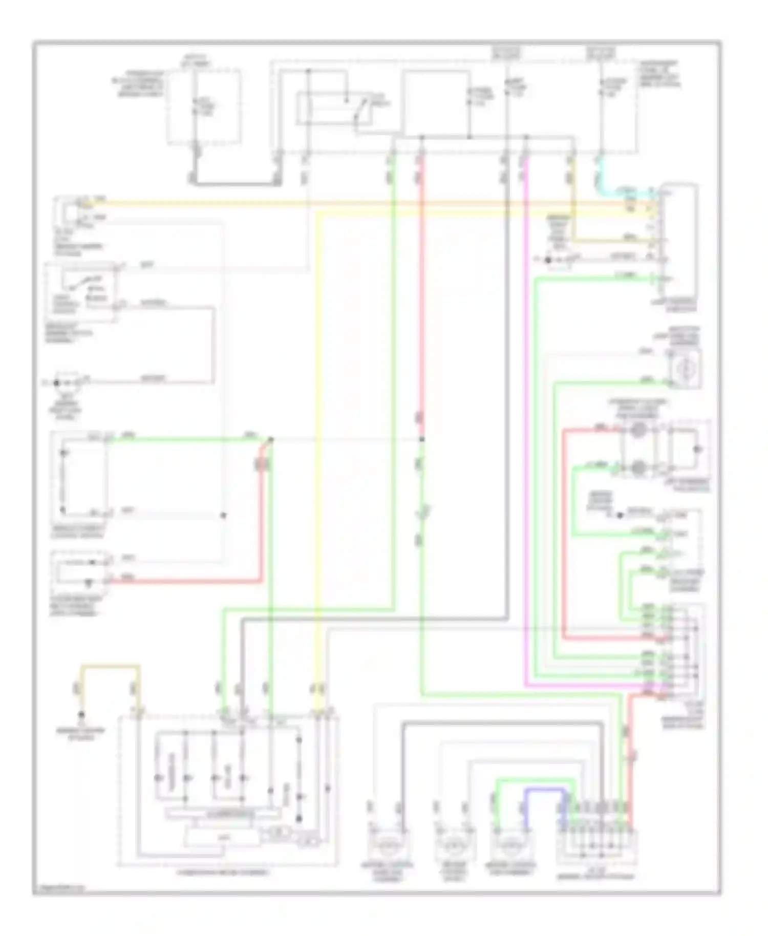 Wiring diagram i/f cpu i/f for Scion xD I (2007-2014) (1 of 1)