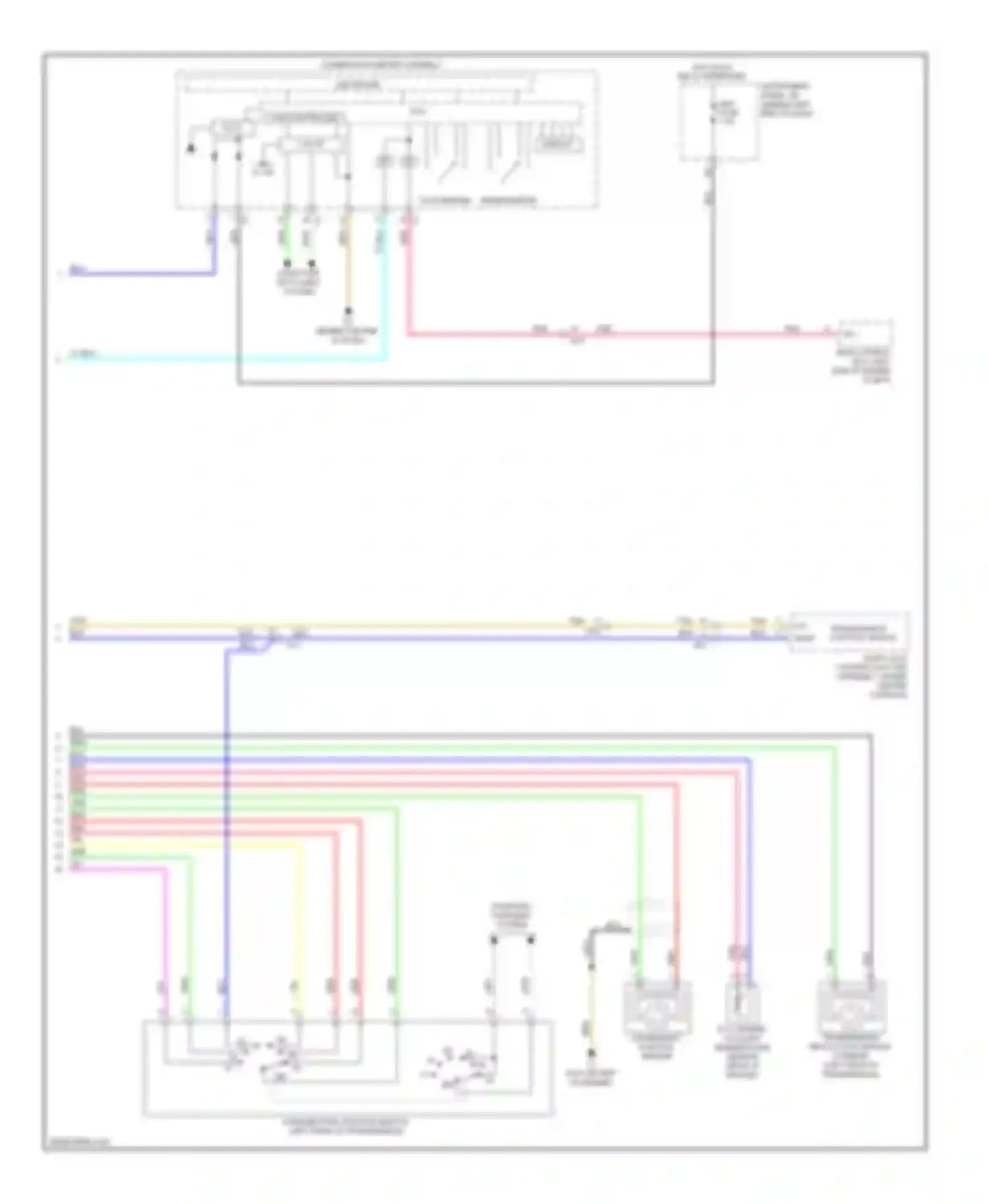 Wiring diagram instrument panel j/b for Scion xD I (2007-2014) (4 of 4)