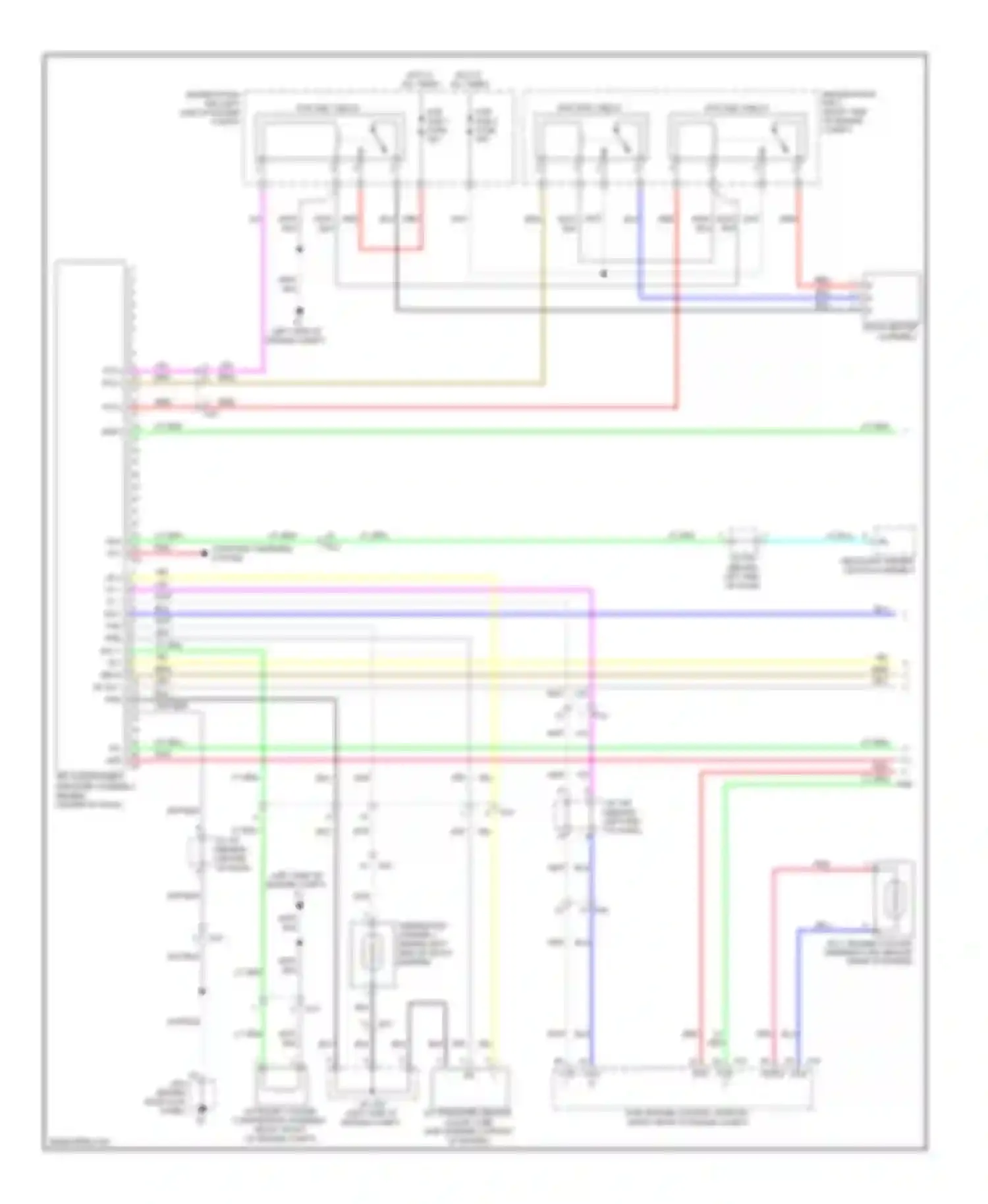 Wiring diagram quick heater assembly for Scion xD I (2007-2014) (1 of 1)