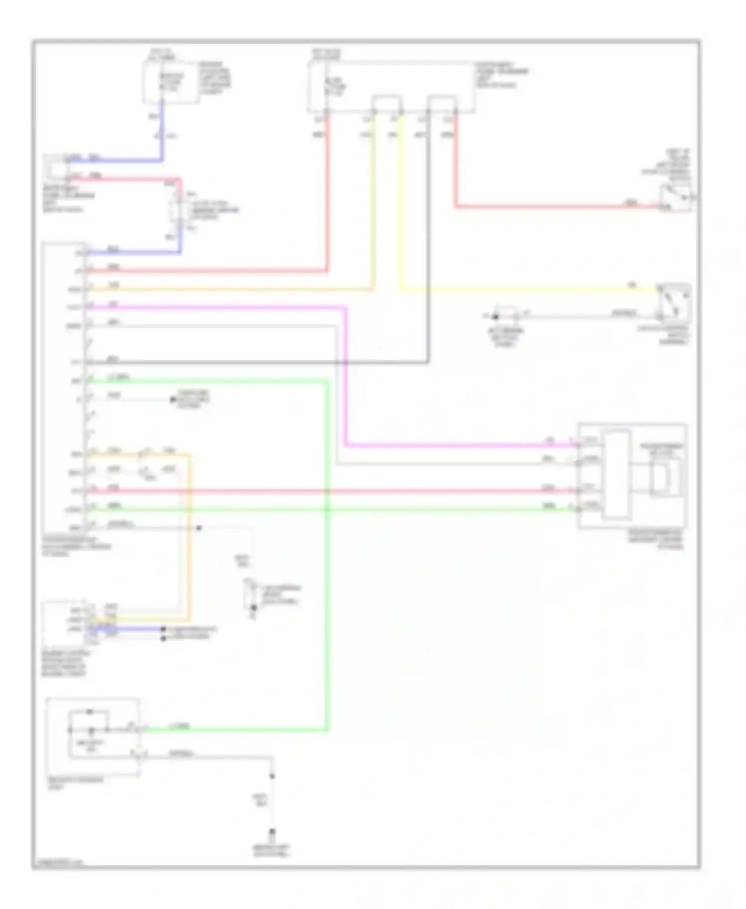 Wiring diagram tan for Scion xD I (2007-2014) (8 of 31)