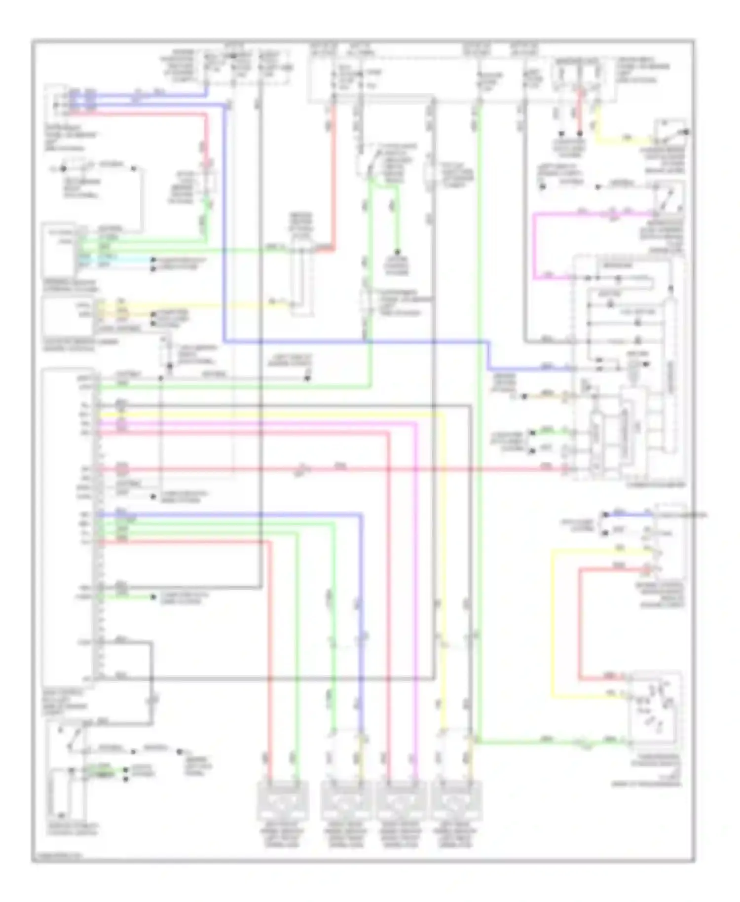 Wiring diagram wht for Scion xD I (2007-2014) (3 of 45)