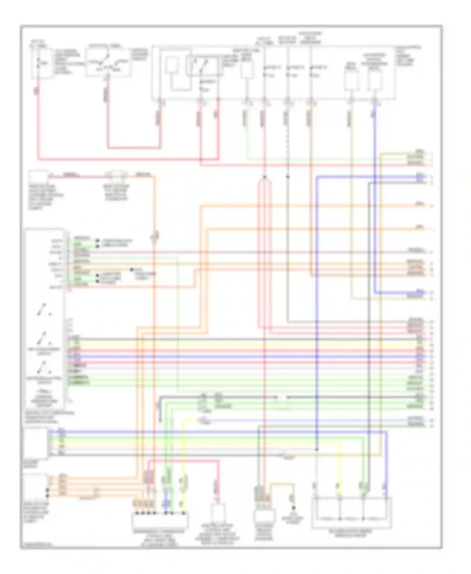 Fortwo Smart II (2007-2015): Electric, automatic a/c circuit (1 of 2)