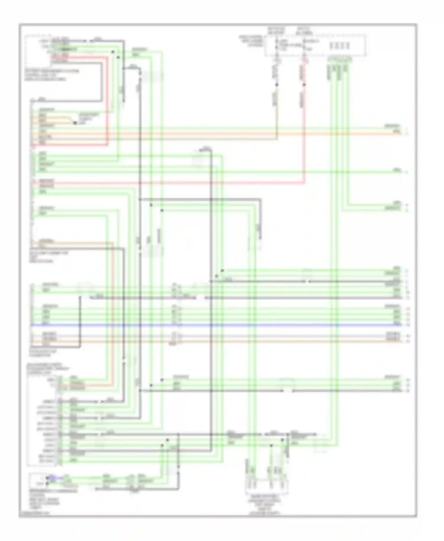 Fortwo Smart II (2007-2015): Electric, computer data lines circuit (1 of 2)