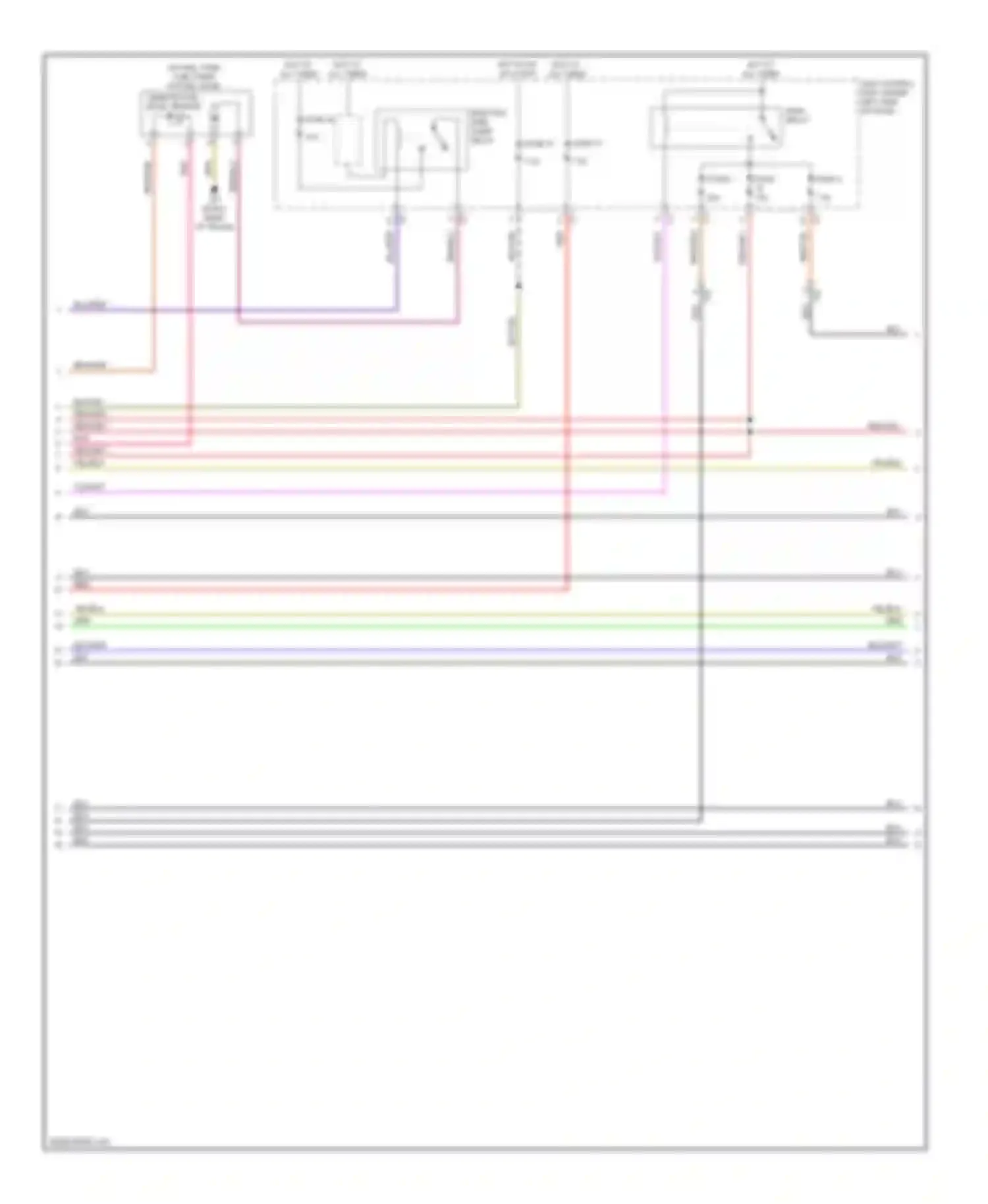 Fortwo Smart II (2007-2015): Wiring diagram engine performance 1.0l (2 of 4)