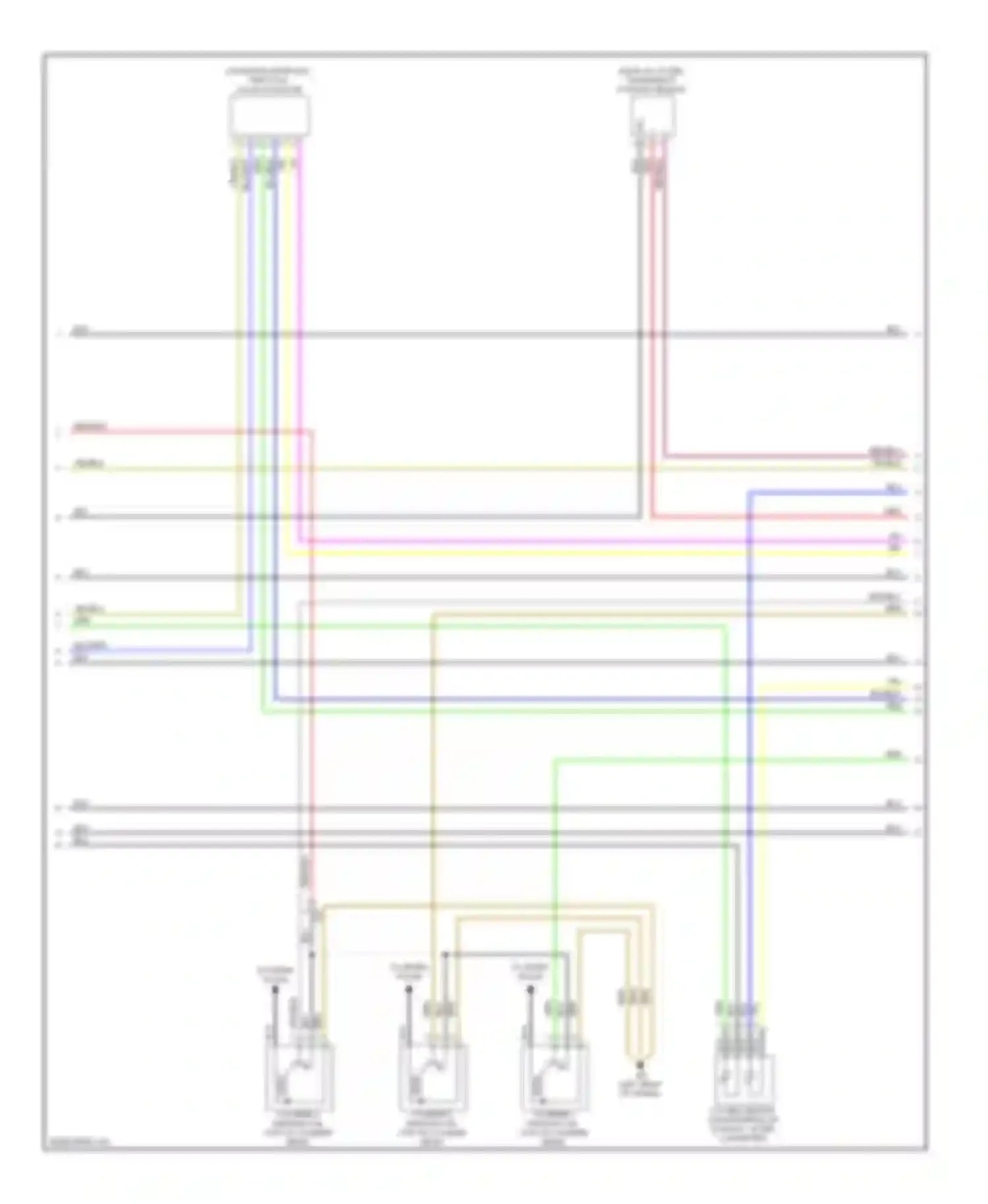 Fortwo Smart II (2007-2015): Wiring diagram engine performance 1.0l (3 of 4)