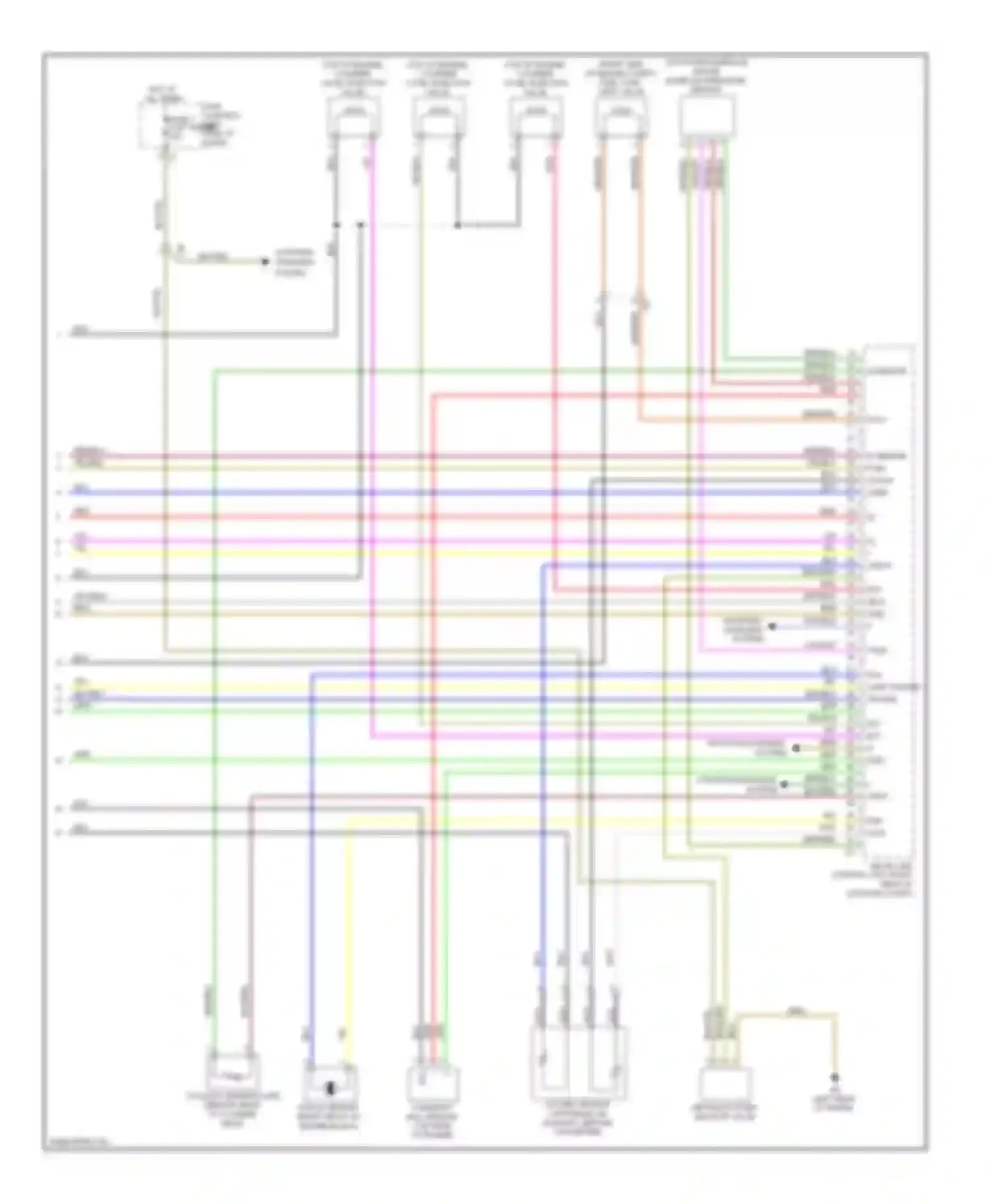 Fortwo Smart II (2007-2015): Wiring diagram engine performance 1.0l (4 of 4)