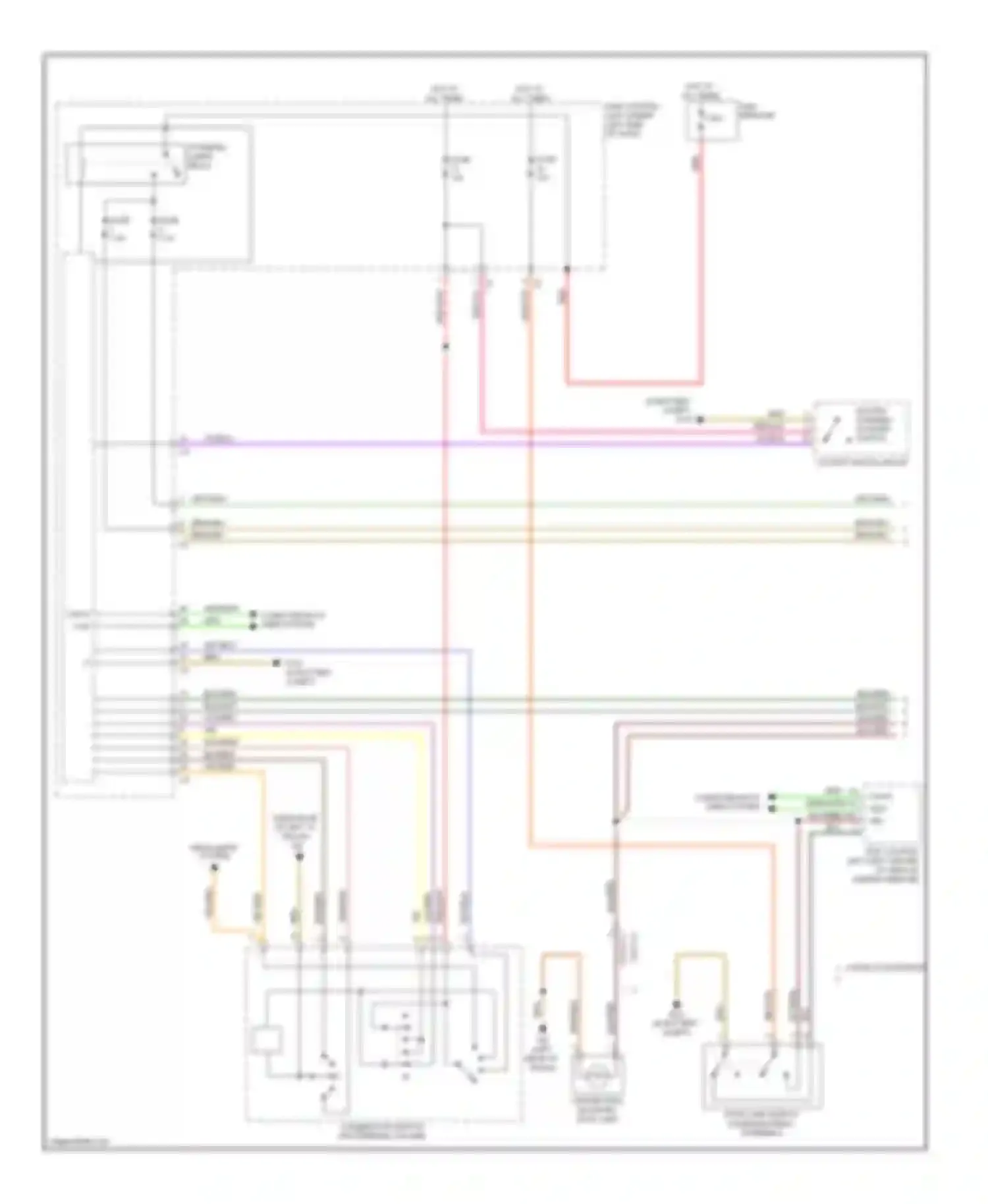 Fortwo Smart II (2007-2015): Exterior lamps circuit (1 of 2)