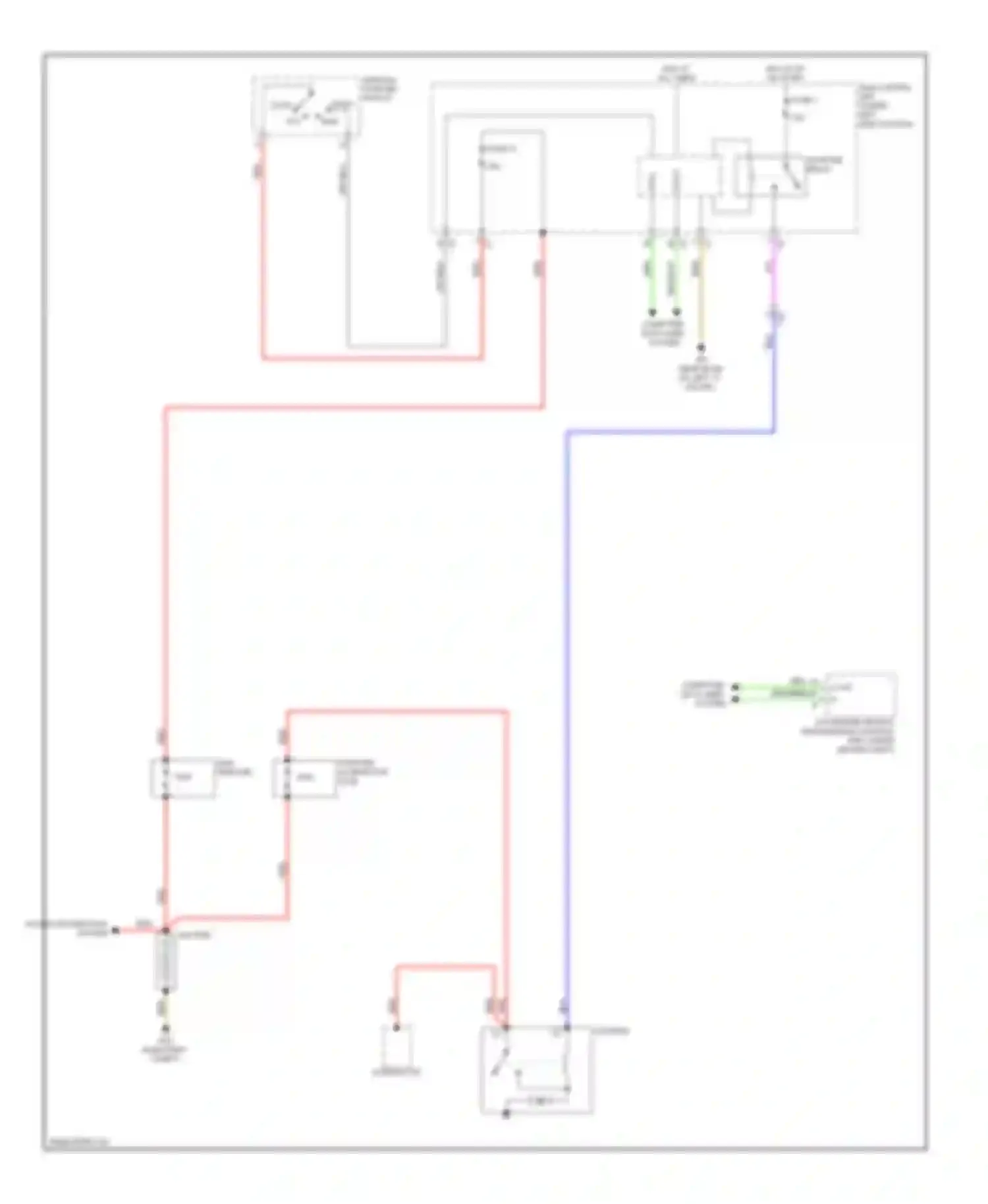 Fortwo Smart II (2007-2015): 1.0l, starting circuit