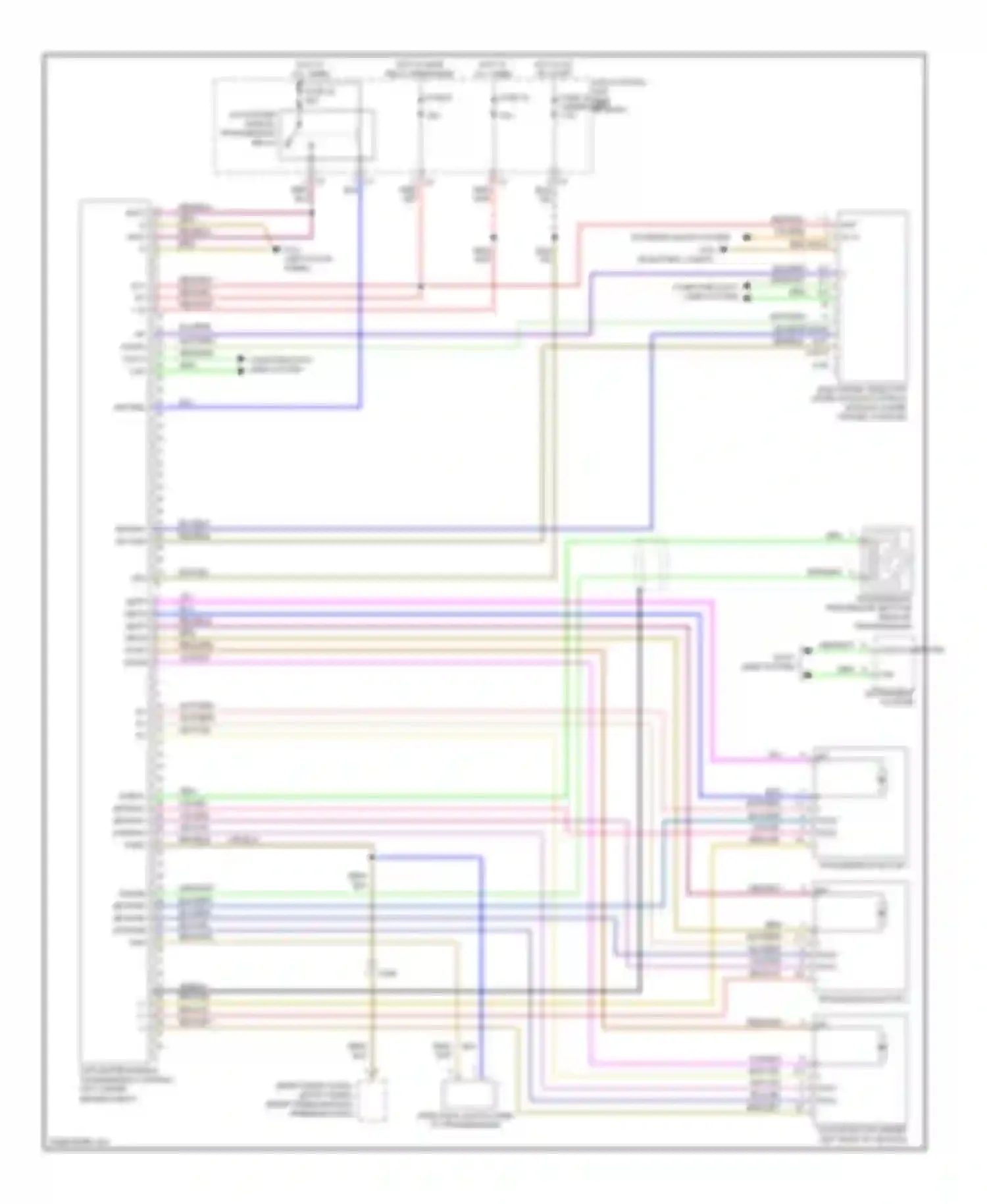 Wiring diagram blu/yel for Smart Fortwo II (2007-2015) (2 of 9)