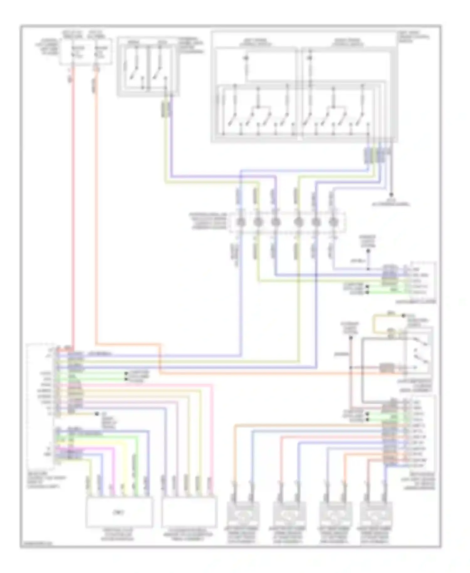 Wiring diagram blu/yel for Smart Fortwo II (2007-2015) (1 of 9)