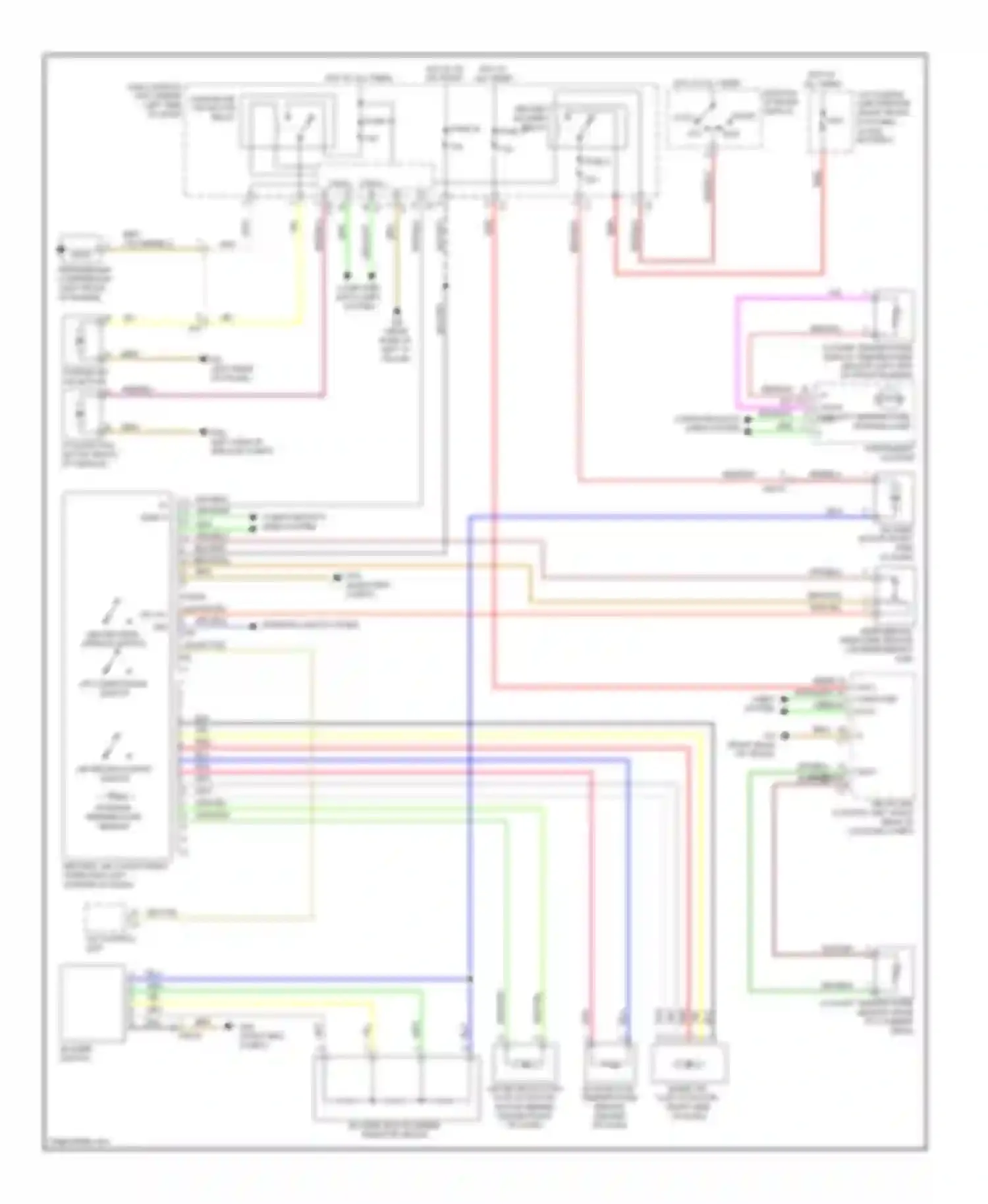 Wiring diagram cdi control unit for Smart Fortwo II (2007-2015) (1 of 1)