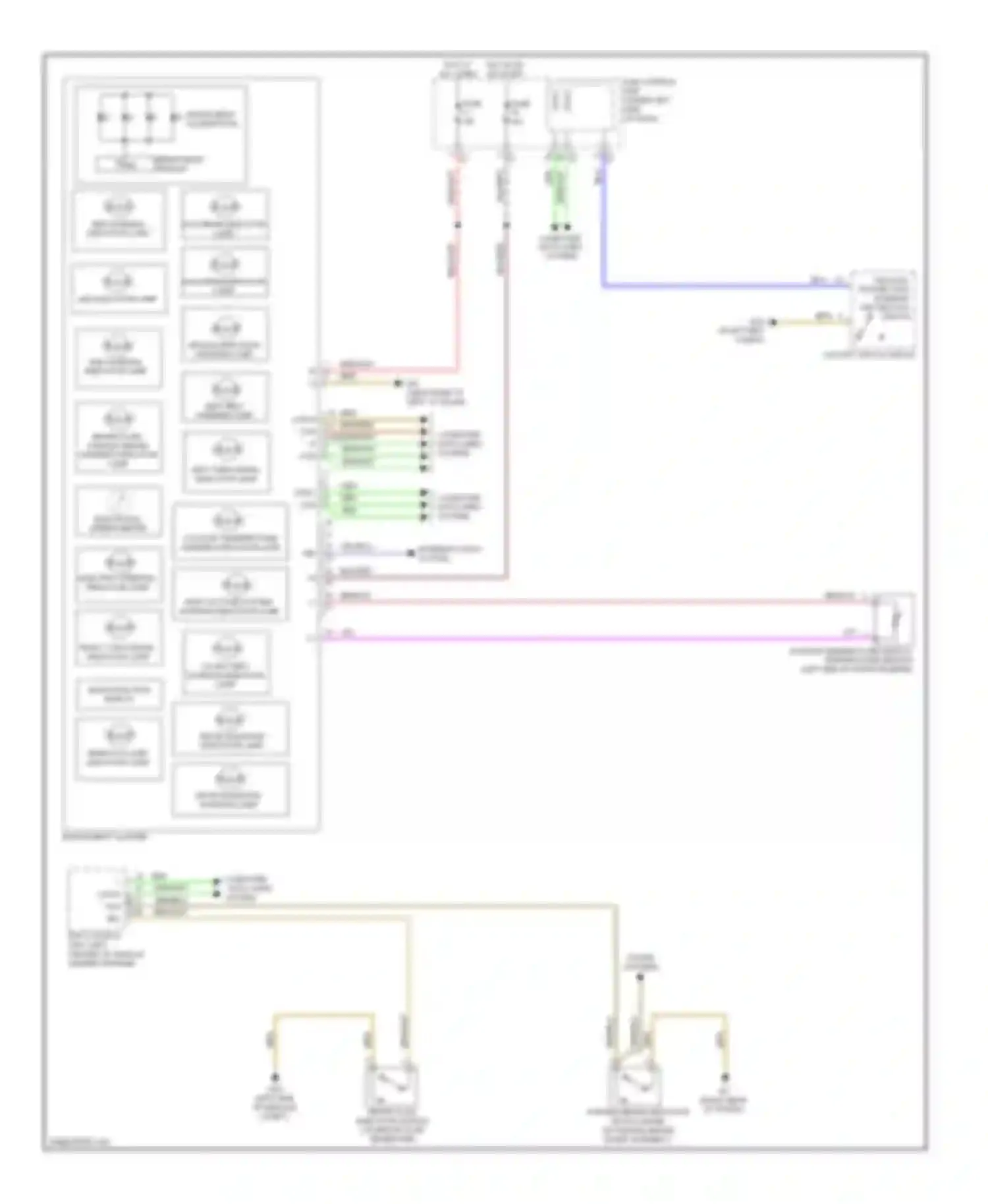 Wiring diagram hot at all times for Smart Fortwo II (2007-2015) (22 of 40)