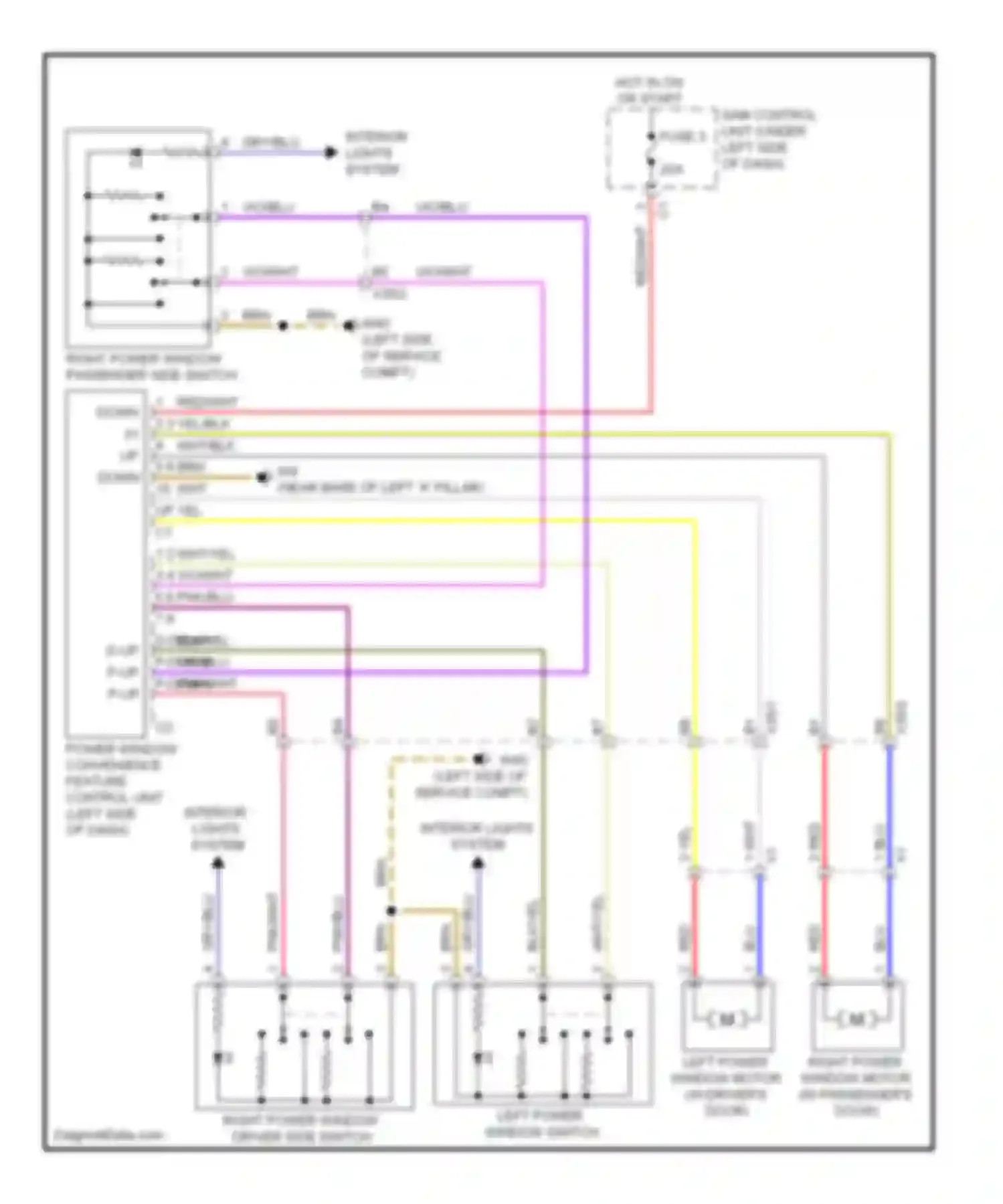 Wiring diagram wht/blk for Smart Fortwo II (2007-2015) (11 of 12)