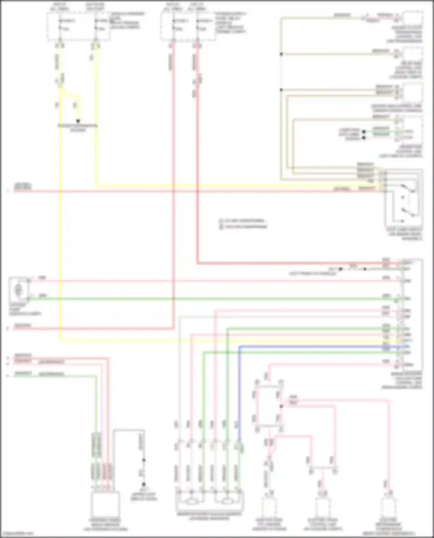 Fortwo Smart III (2014-2024): Anti-lock brakes circuit (2 of 2)