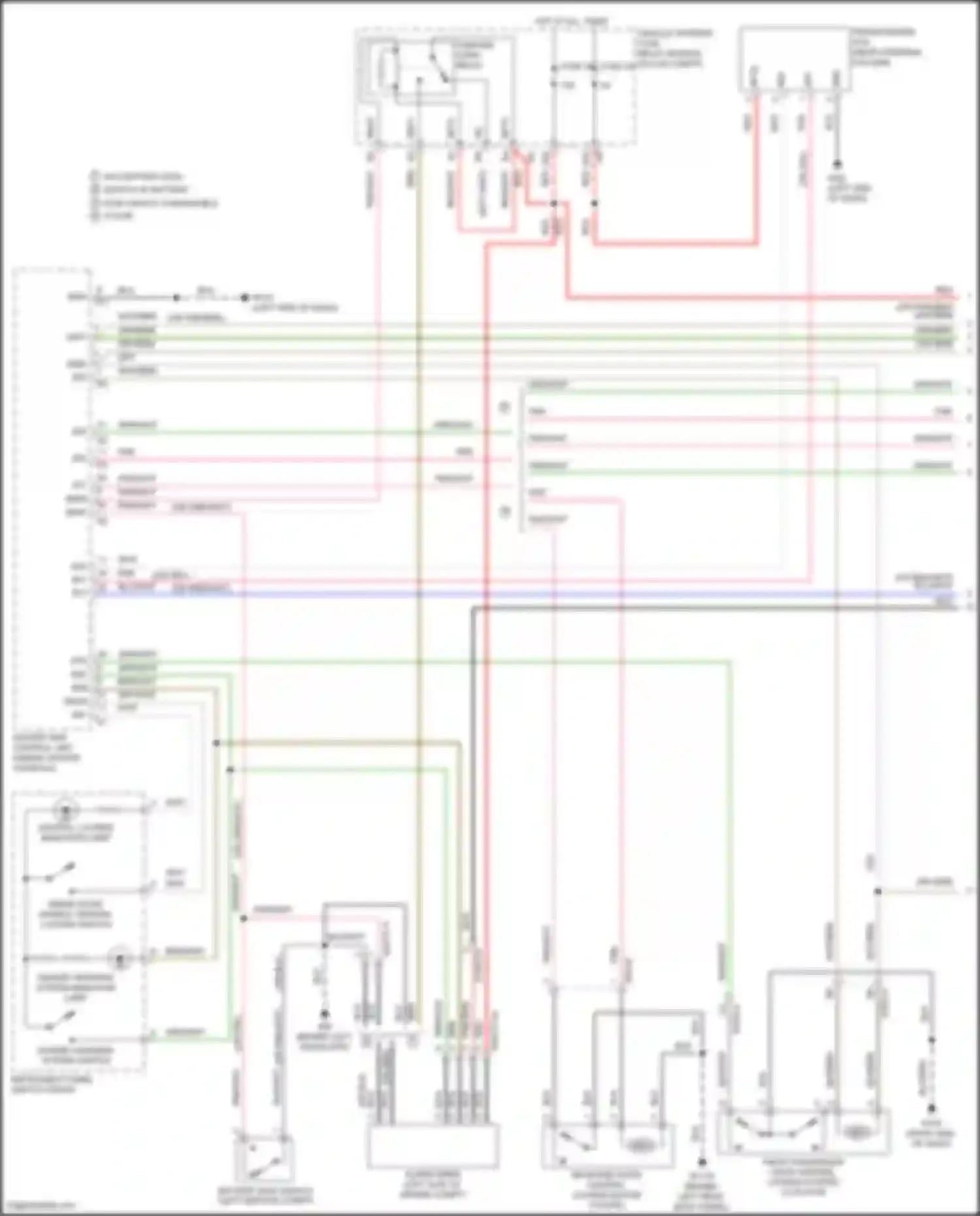 Fortwo Smart III (2014-2024): Anti-theft circuit (1 of 2)