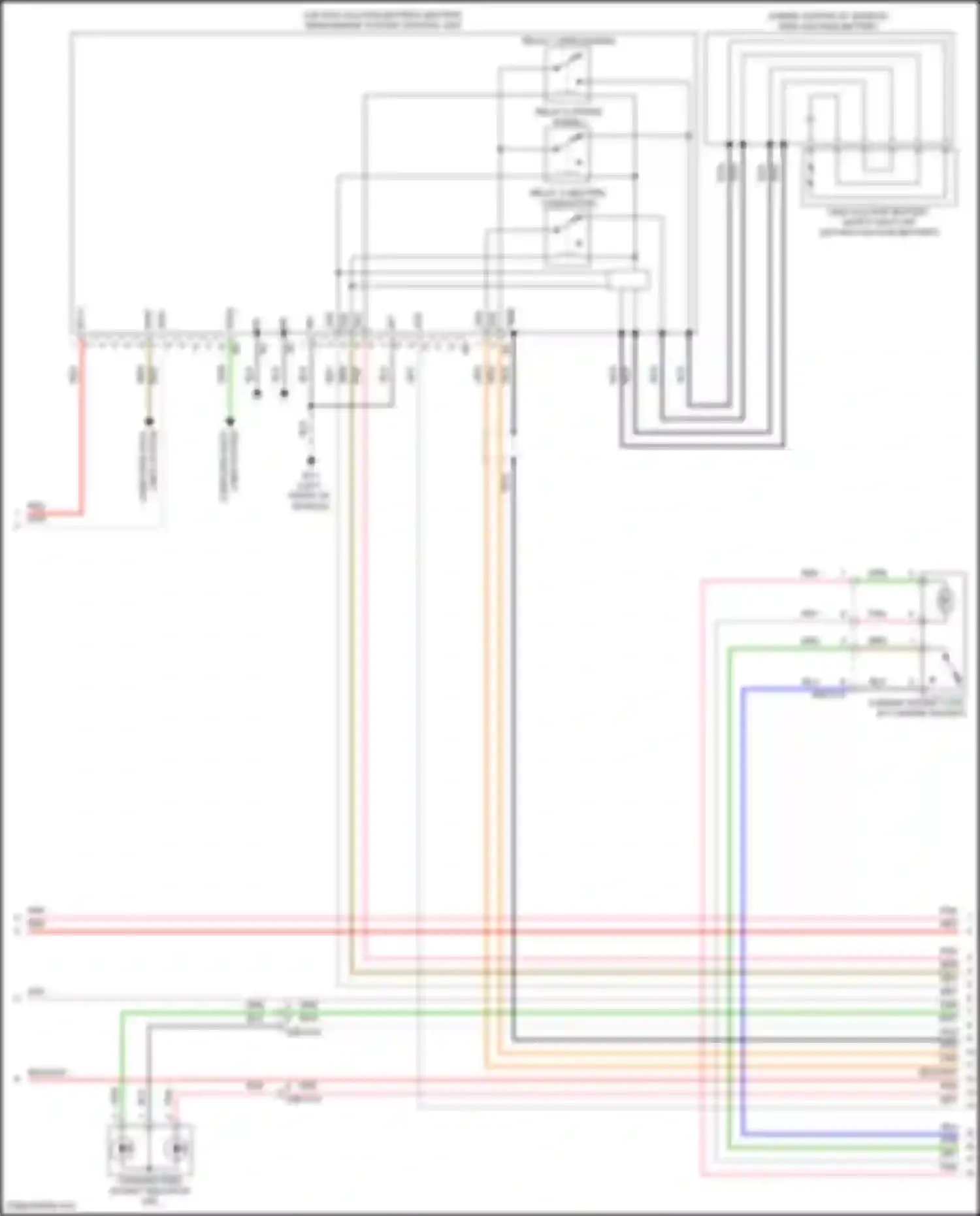 Fortwo Smart III (2014-2024): Wiring diagram engine performance engine performance circuit (3 of 7)