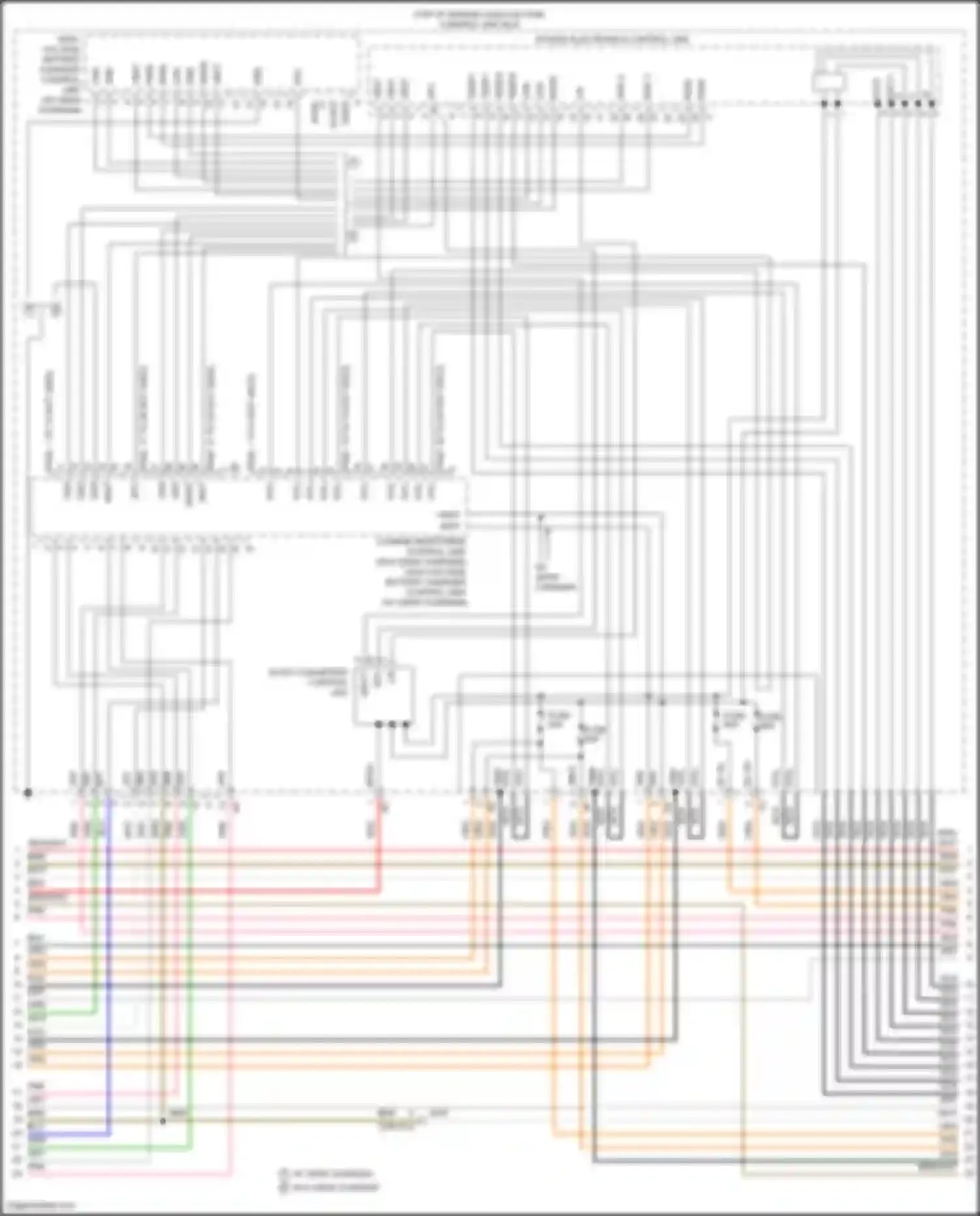 Fortwo Smart III (2014-2024): Wiring diagram engine performance engine performance circuit (5 of 7)