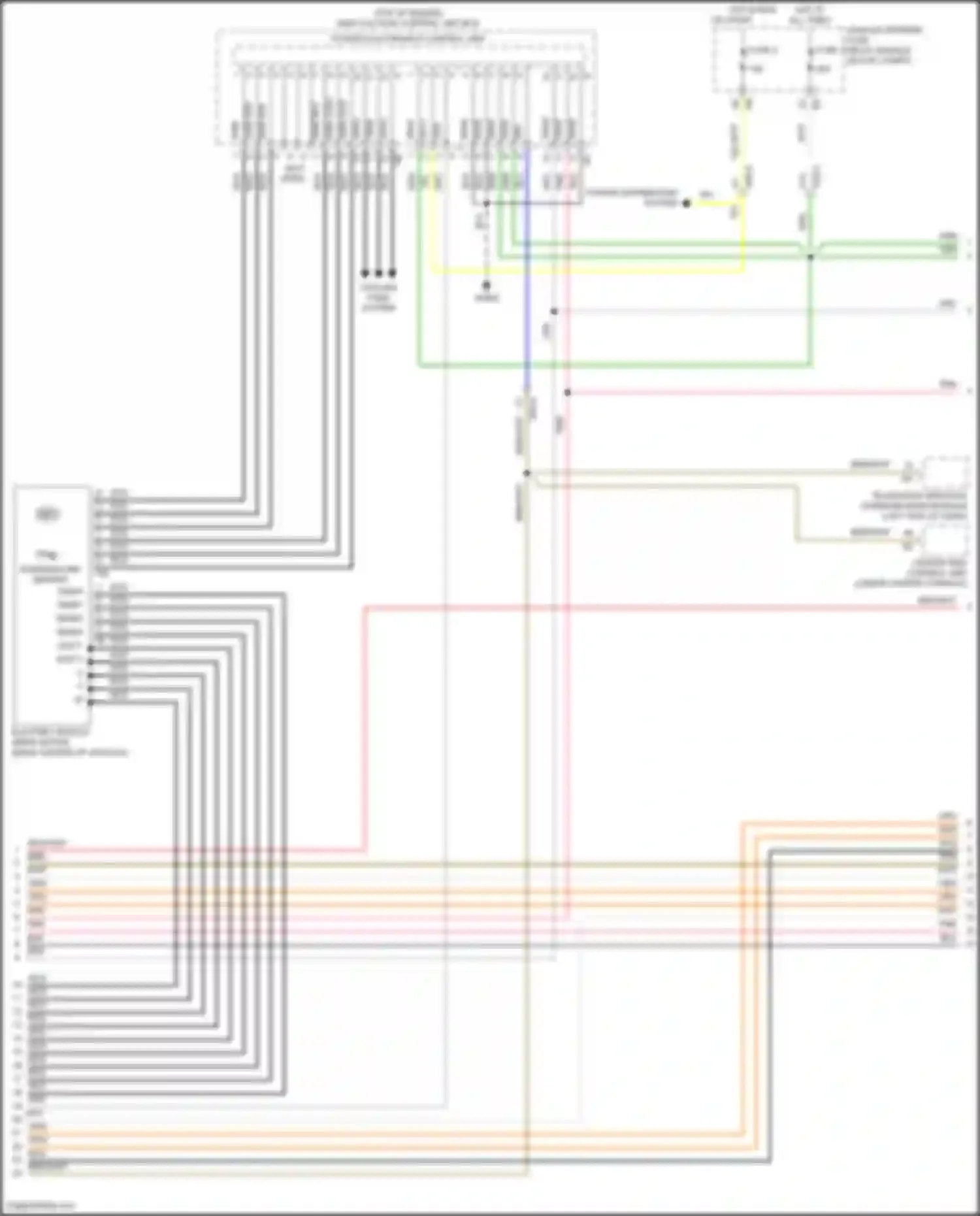 Fortwo Smart III (2014-2024): Wiring diagram engine performance engine performance circuit (6 of 7)
