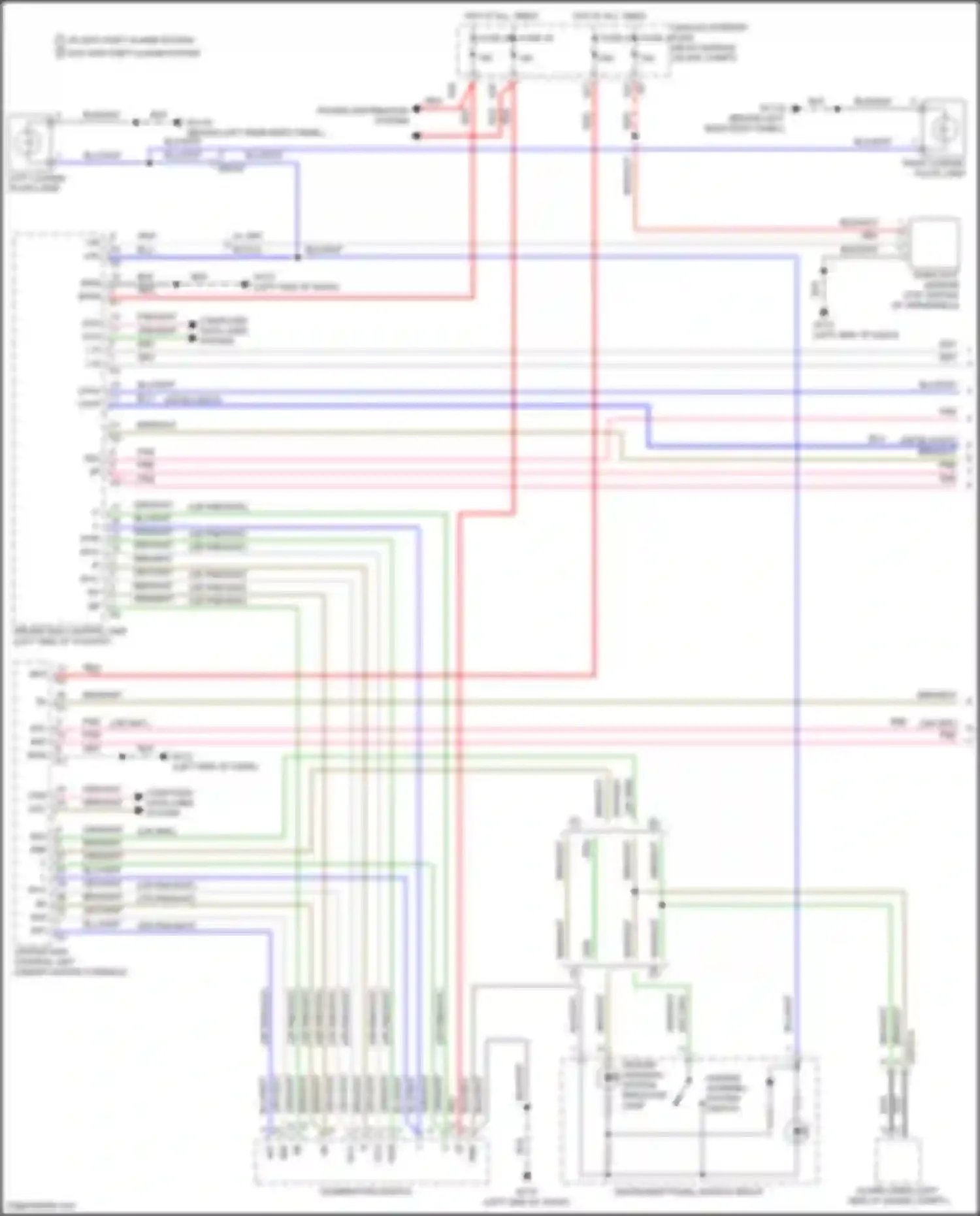 Fortwo Smart III (2014-2024): Exterior lamps circuit (1 of 3)