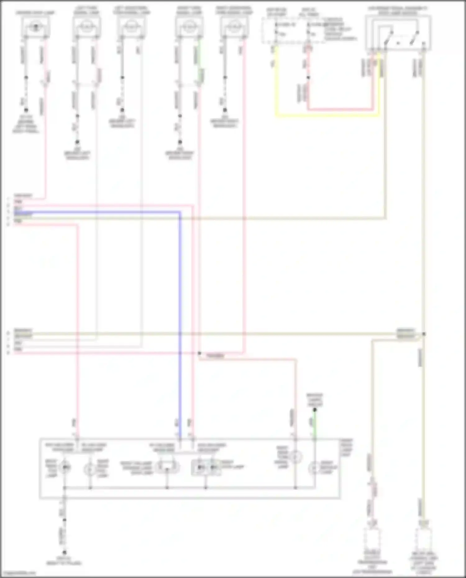 Fortwo Smart III (2014-2024): Exterior lamps circuit (3 of 3)