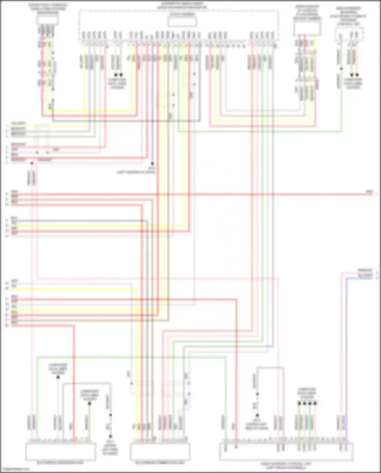 Fortwo Smart III (2014-2024): Navigation circuit, w/ amplifier (3 of 4)