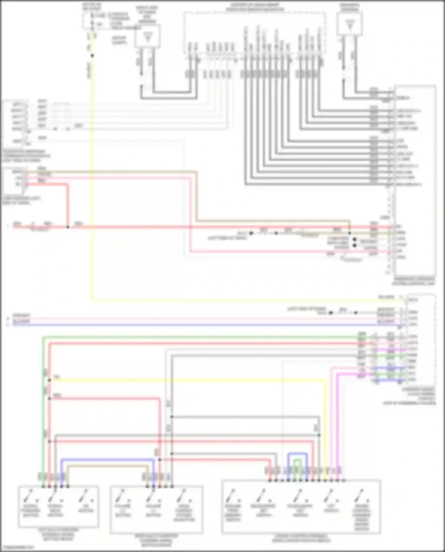 Fortwo Smart III (2014-2024): Navigation circuit, w/ amplifier (4 of 4)