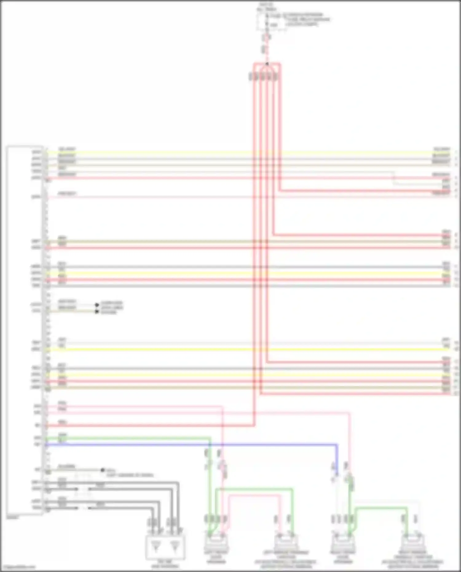 Fortwo Smart III (2014-2024): Navigation circuit, w/o amplifier (1 of 3)