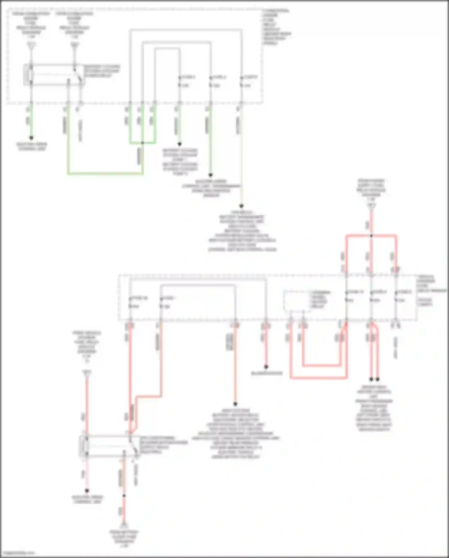 Fortwo Smart III (2014-2024): Power distribution circuit (4 of 4)