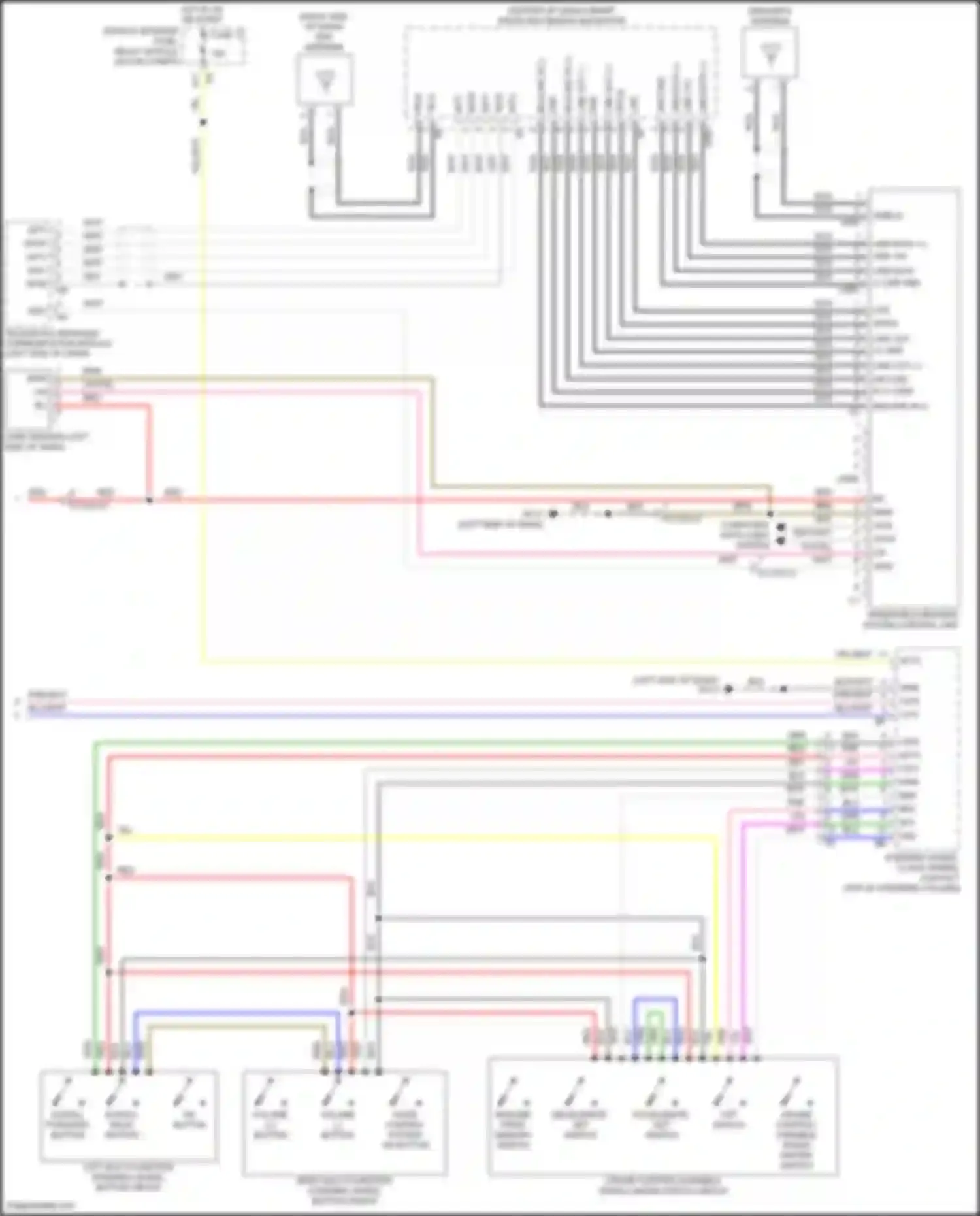 Fortwo Smart III (2014-2024): Premium radio circuit, w/ amplifier & multi-media (4 of 4)