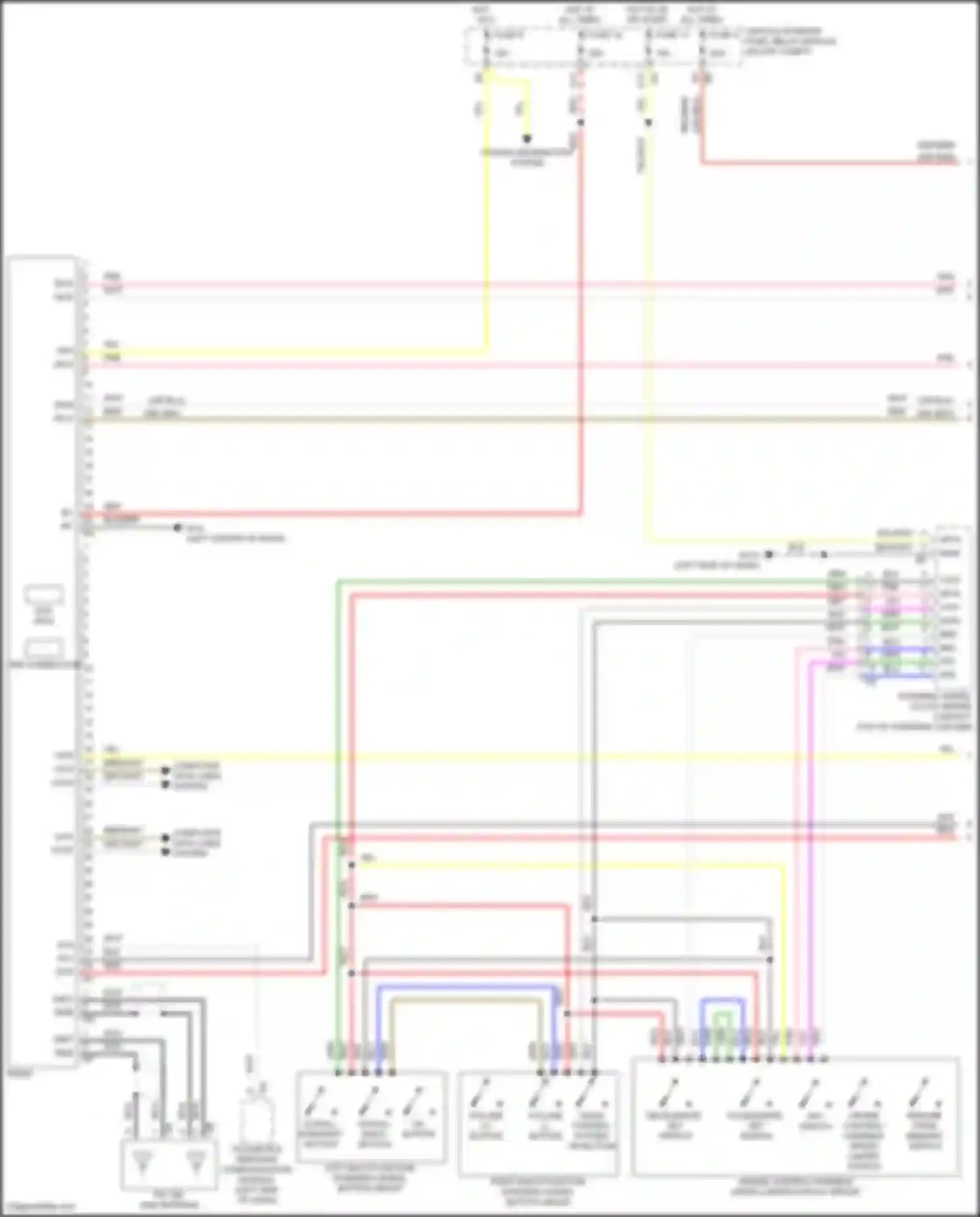 Fortwo Smart III (2014-2024): Premium radio circuit, w/ amplifier w/o multi-media (1 of 2)