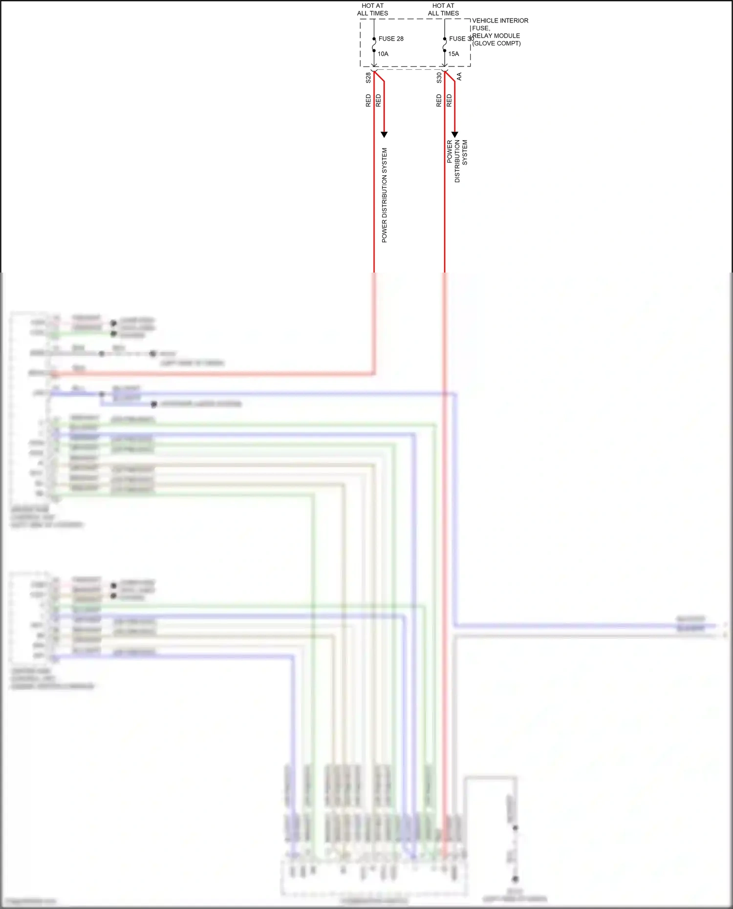 Smart Fortwo III (2014-2024) computer data lines system wiring diagram  (7 of 44)