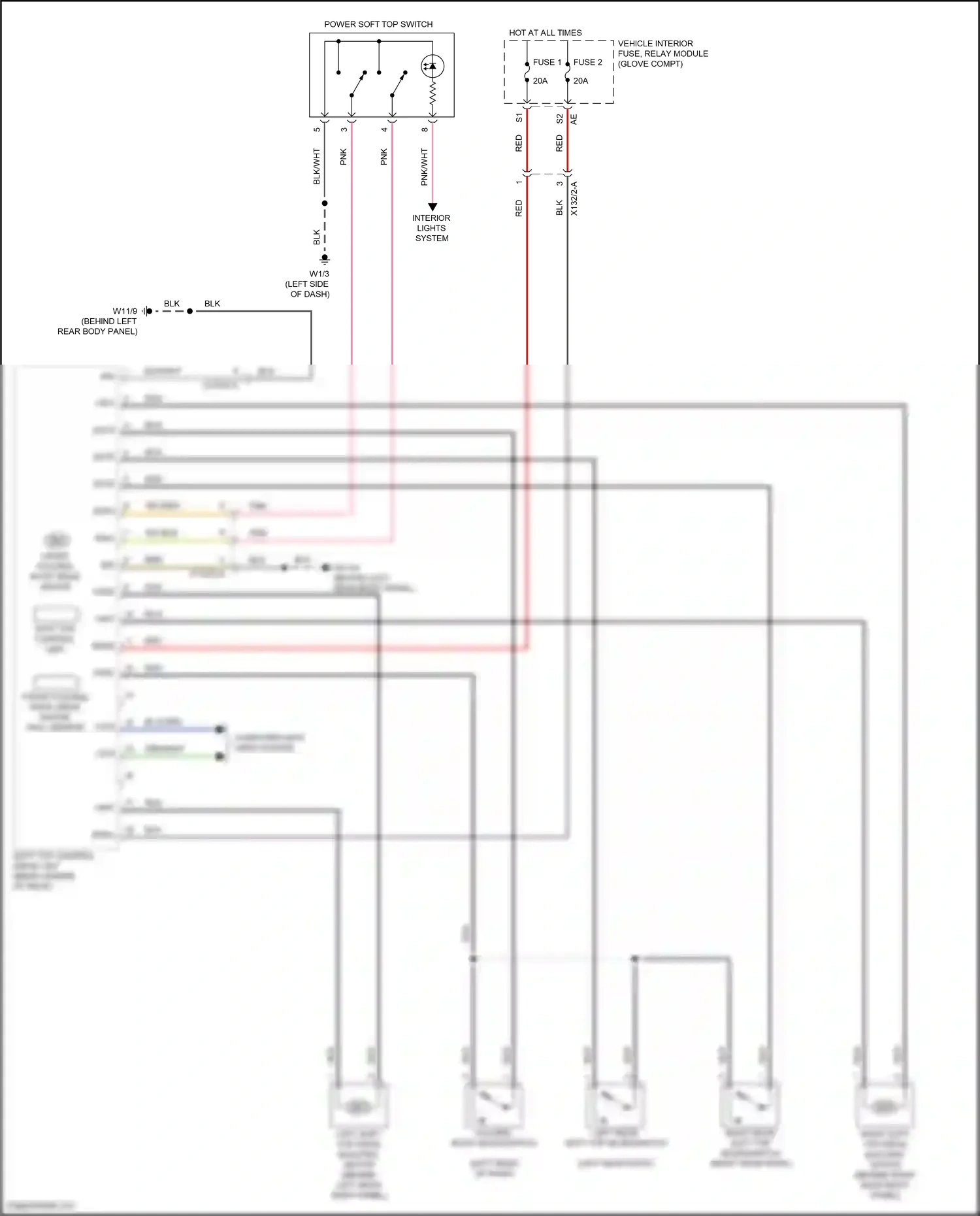 Smart Fortwo III (2014-2024) computer data lines system wiring diagram  (26 of 44)