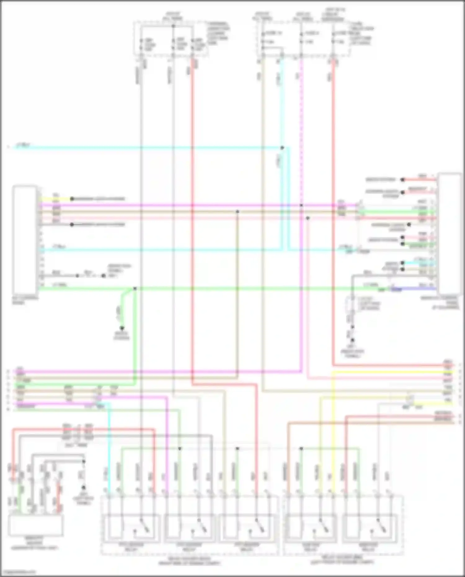 Ascent Subaru I (2017-2022): Automatic a/c circuit (3 of 4)